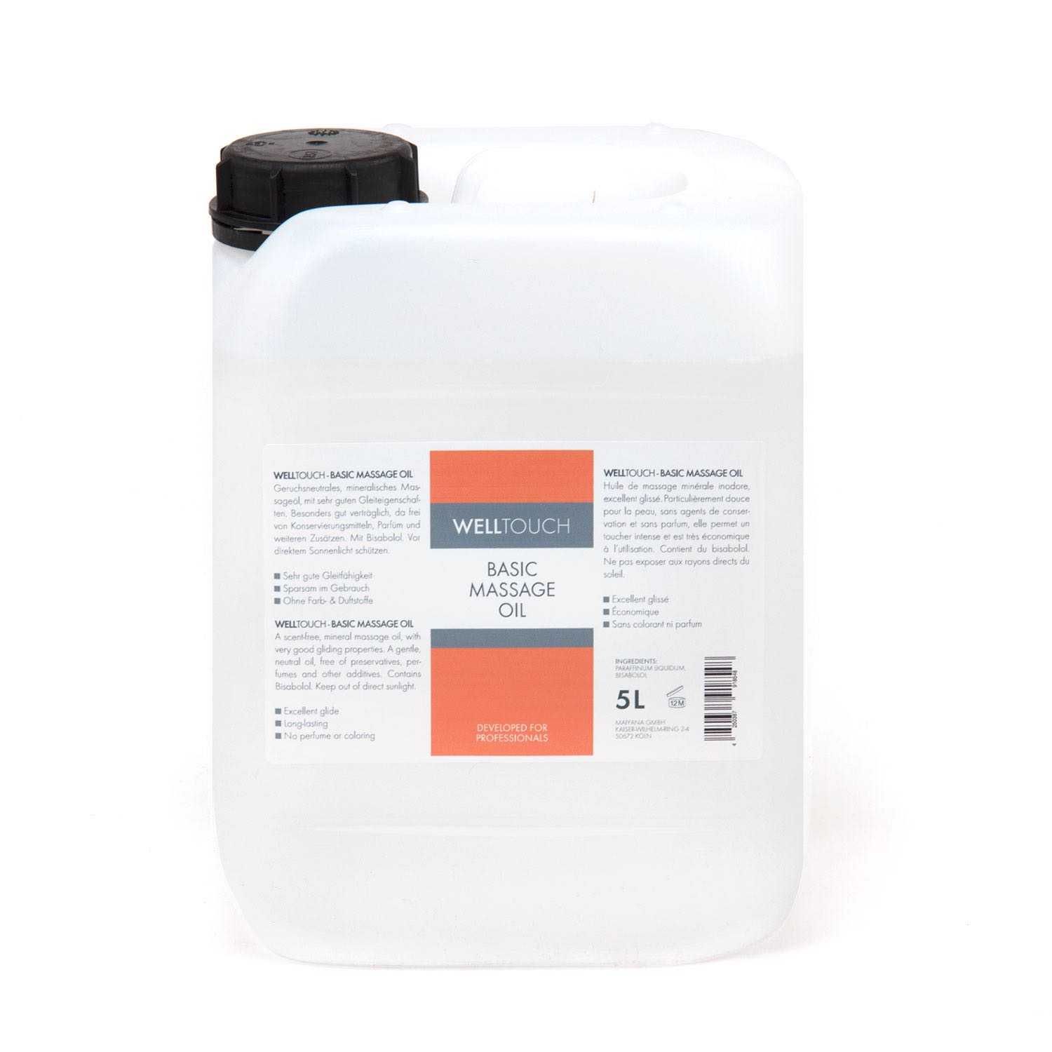 Welltouch BASIC Massage Oil, Kanister