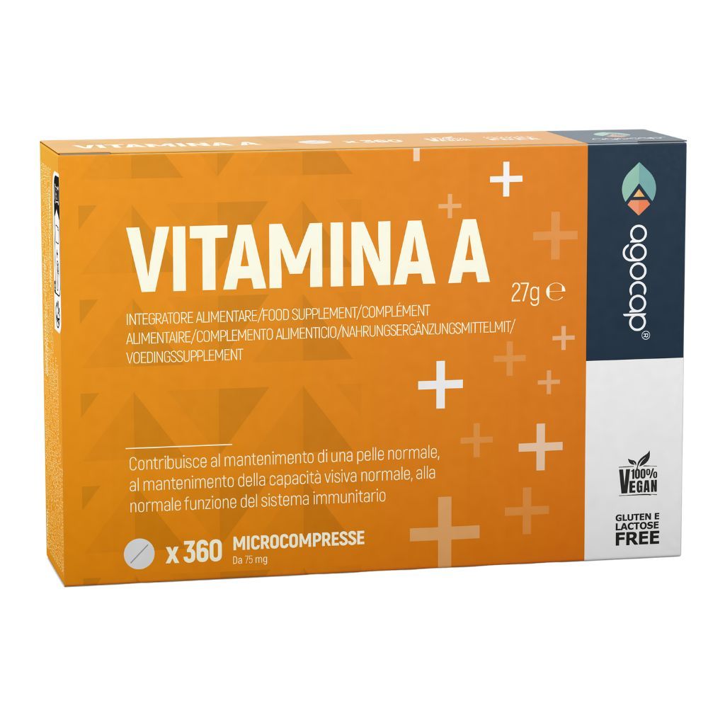 agocap - Vitamina A pura alto dosaggio 360 comprese