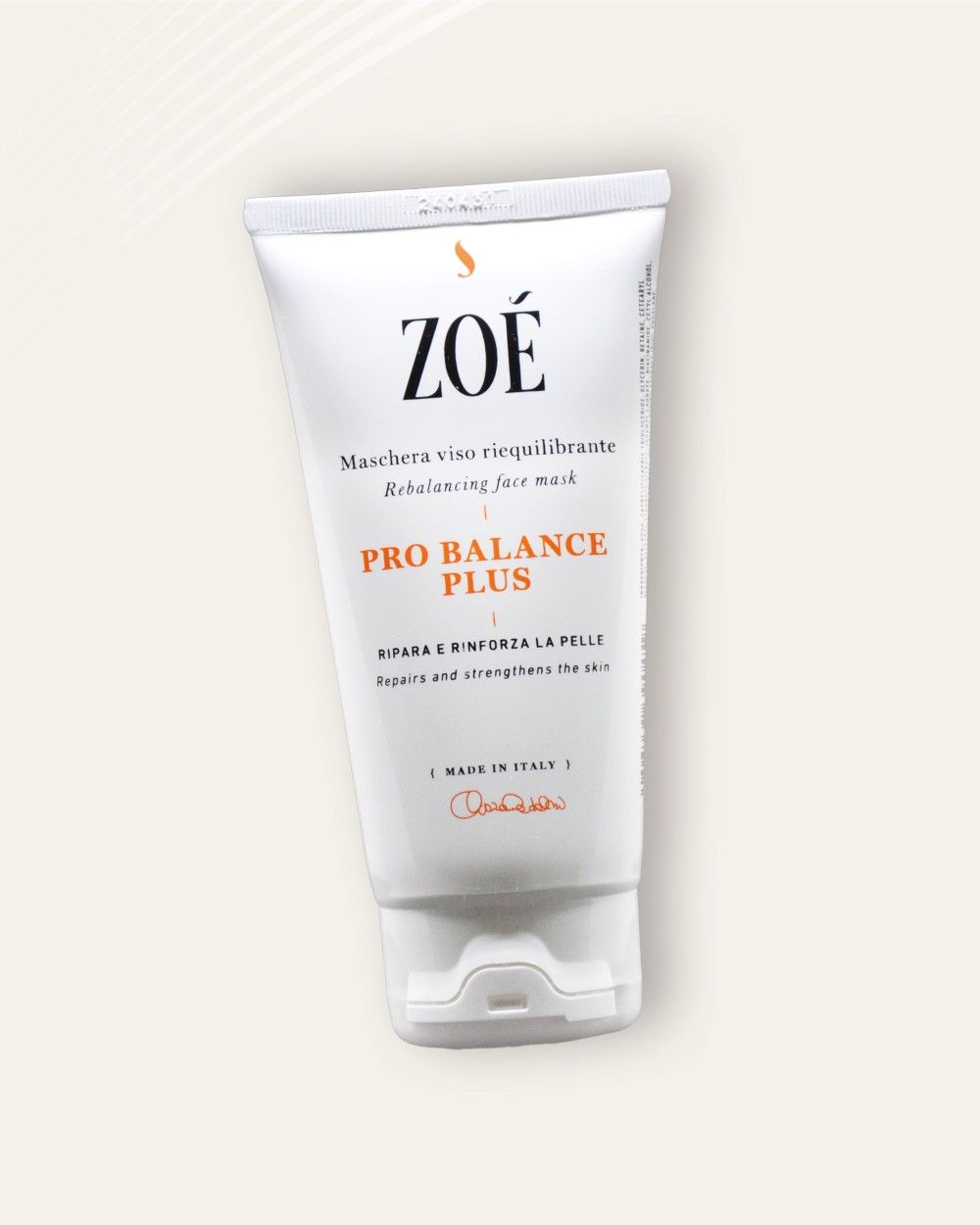 Zoé PROBALANCE PLUS Maschera riequilibrante e idratante con Niacinamide, Probiotici