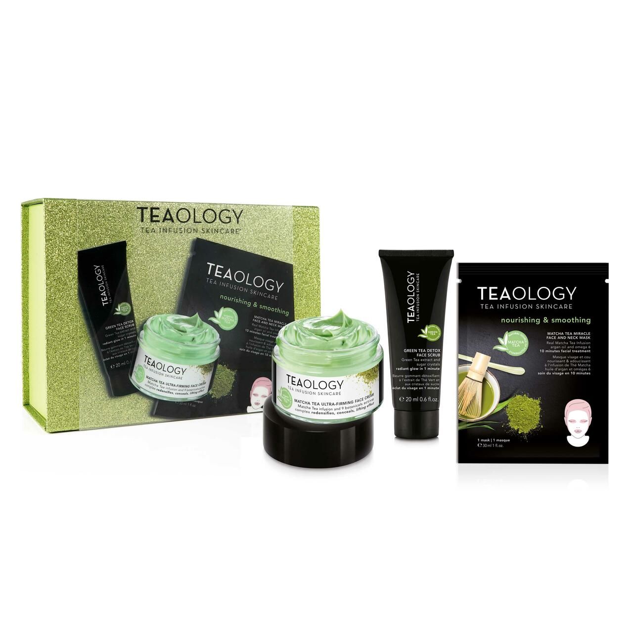 Teaology, Hydr. and Nour. Beauty Routine Set