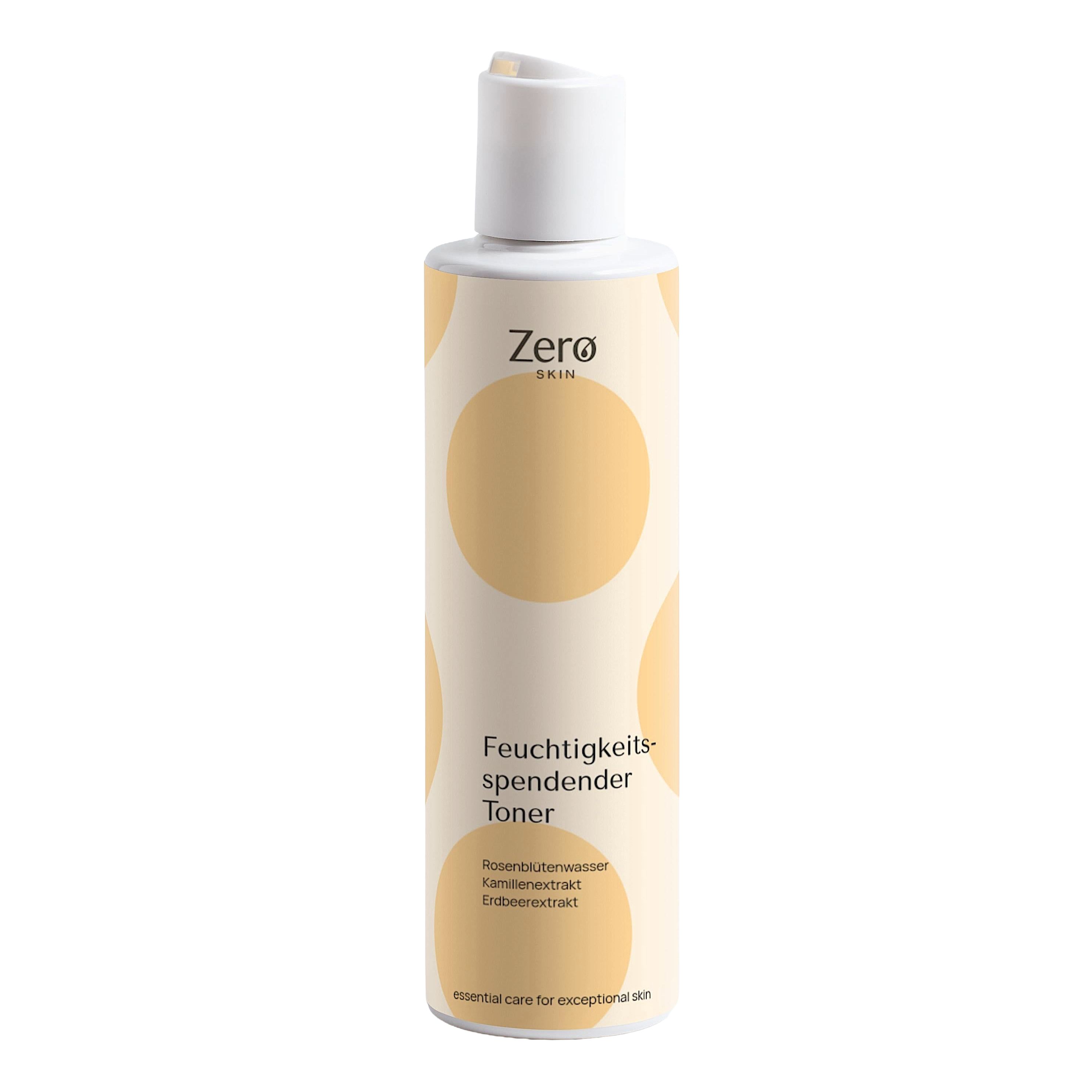 Zero Skin Feuchtigkeitsspendender Toner, hydratisierend beruhigend für trockene und reife Haut