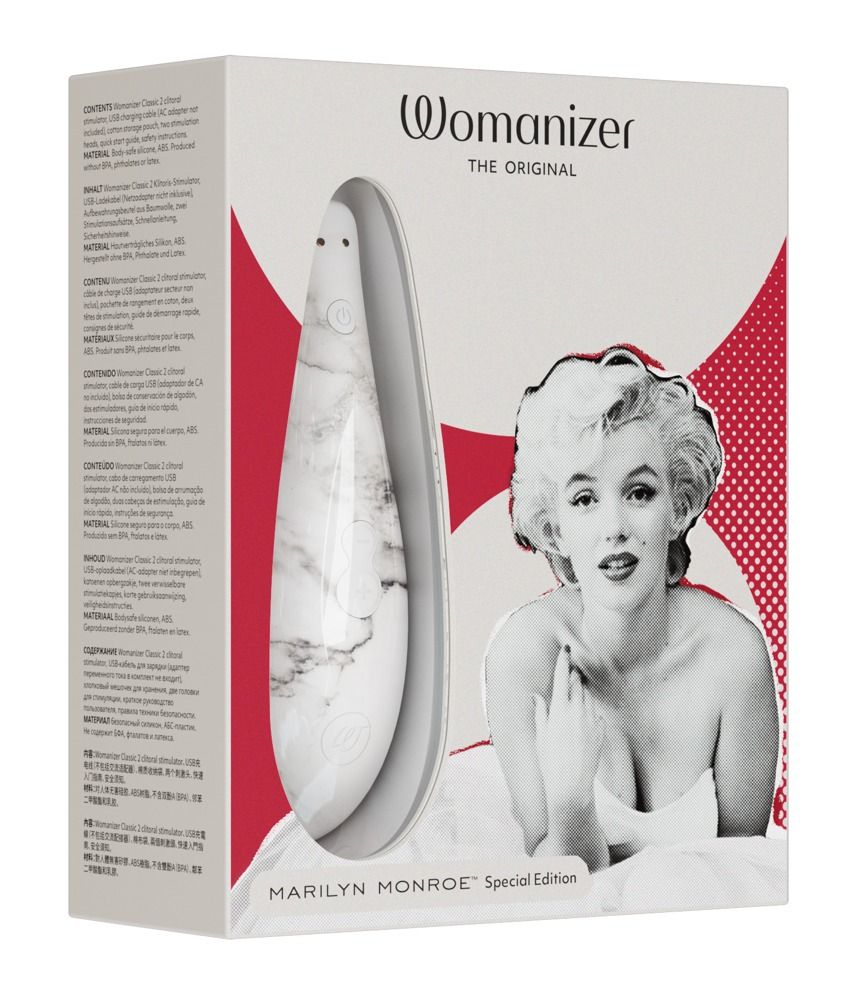 Womanizer Marilyn Monroe Sonderausgabe Druckwellenstimulator weiß 1 St