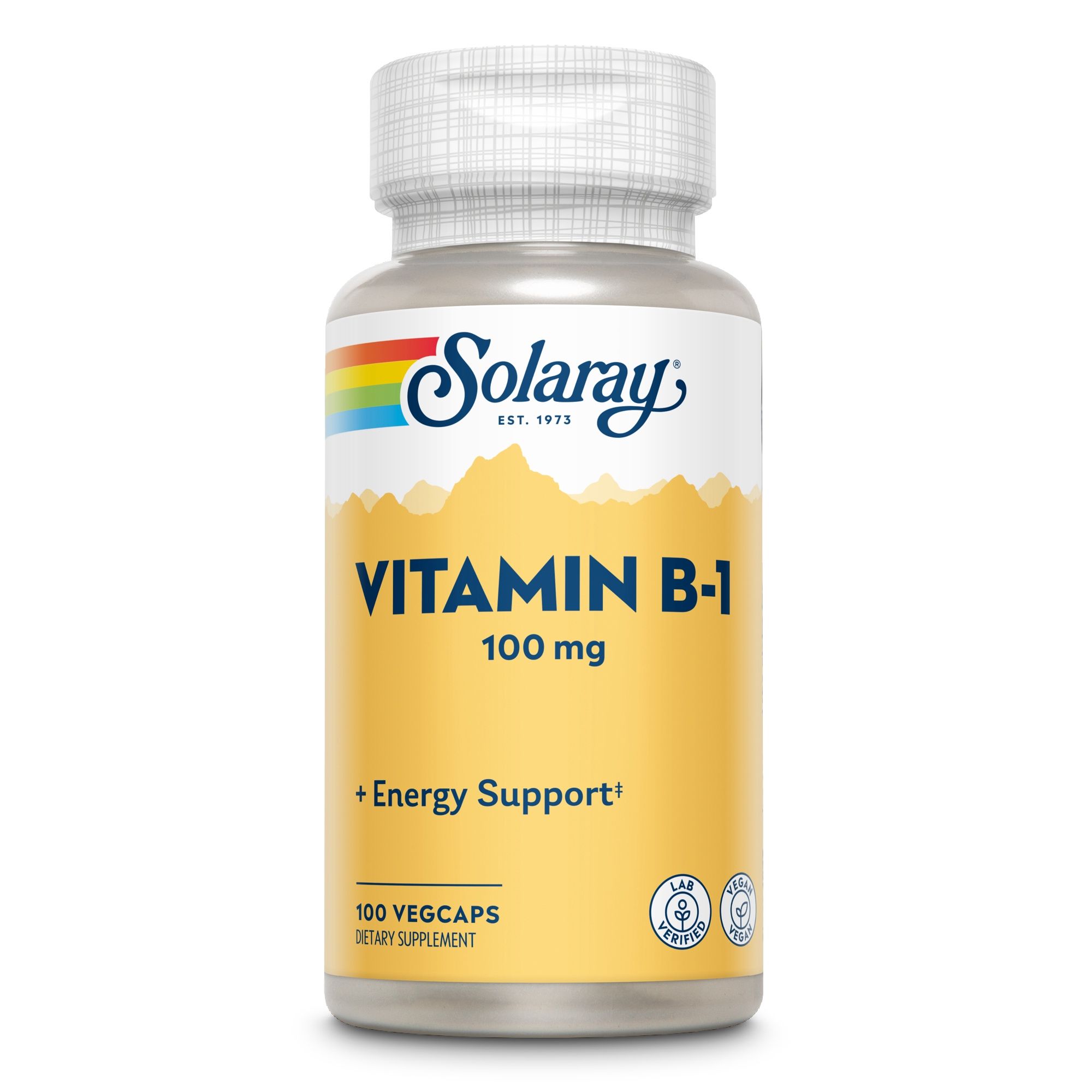 Solaray Vitamin B1 100 mg St Kapseln