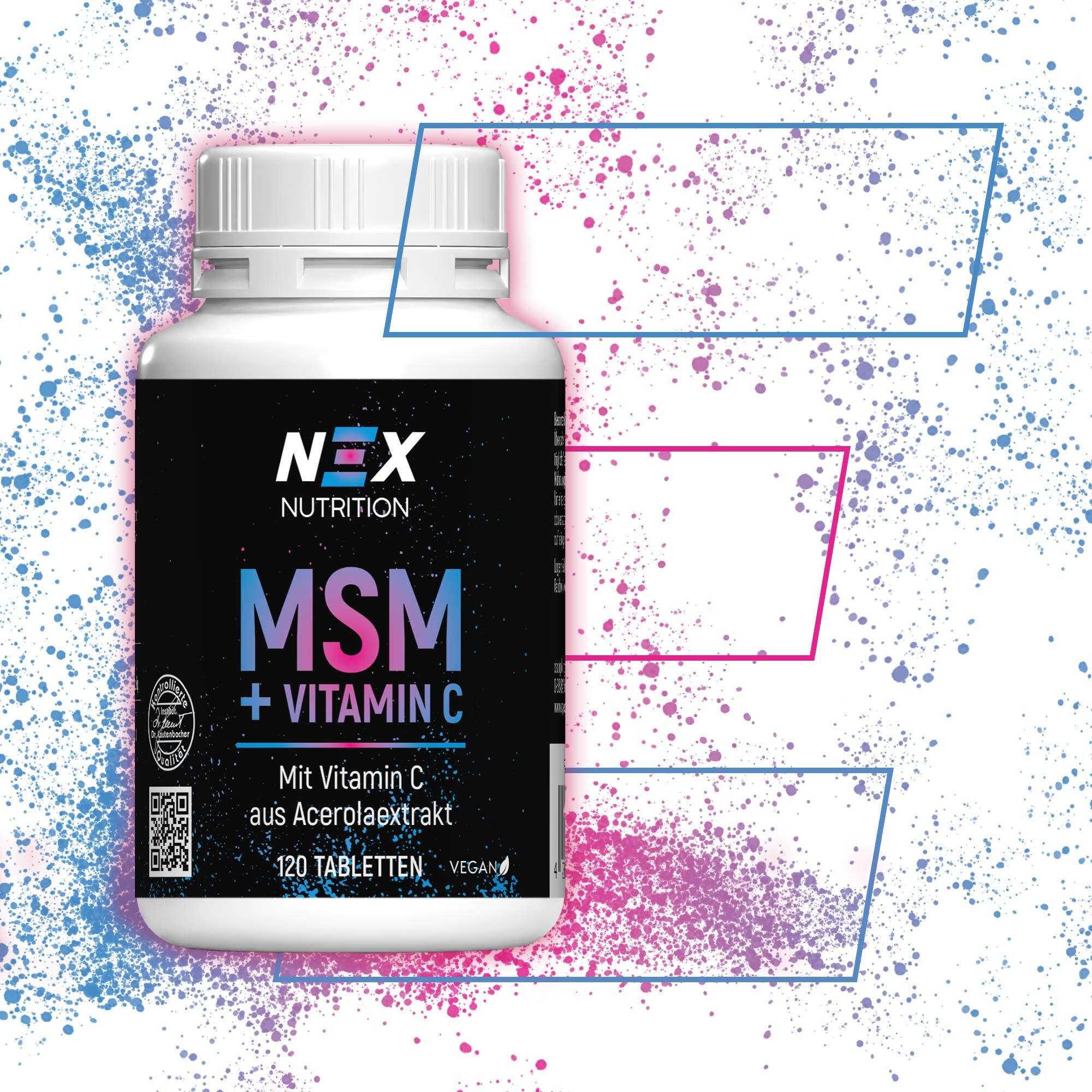 NEX MSM + Vitamin C Tabletten