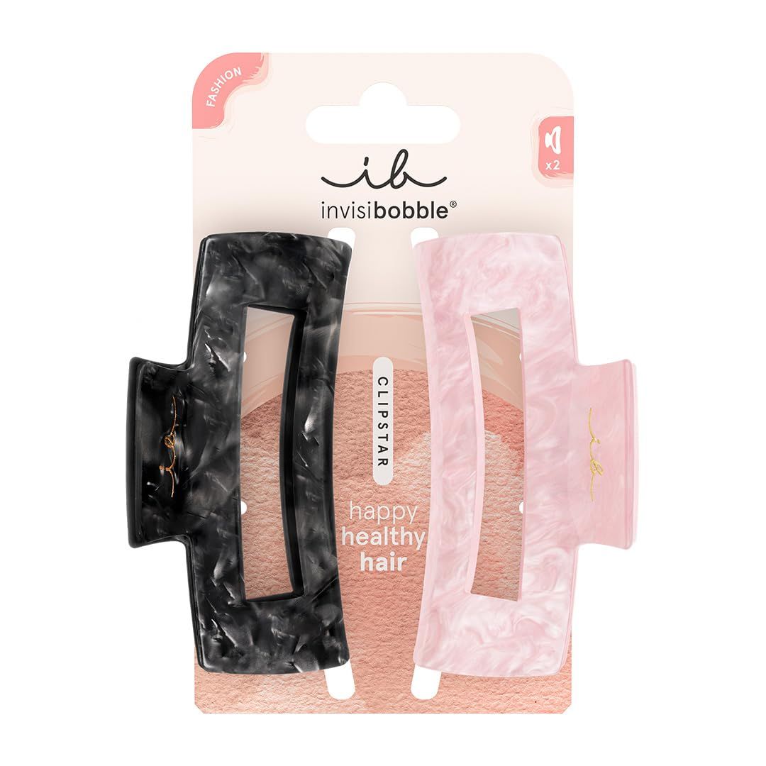 Elastici per capelli Invisibobble Clipstar Eclipse Glossy - Confezione da 2