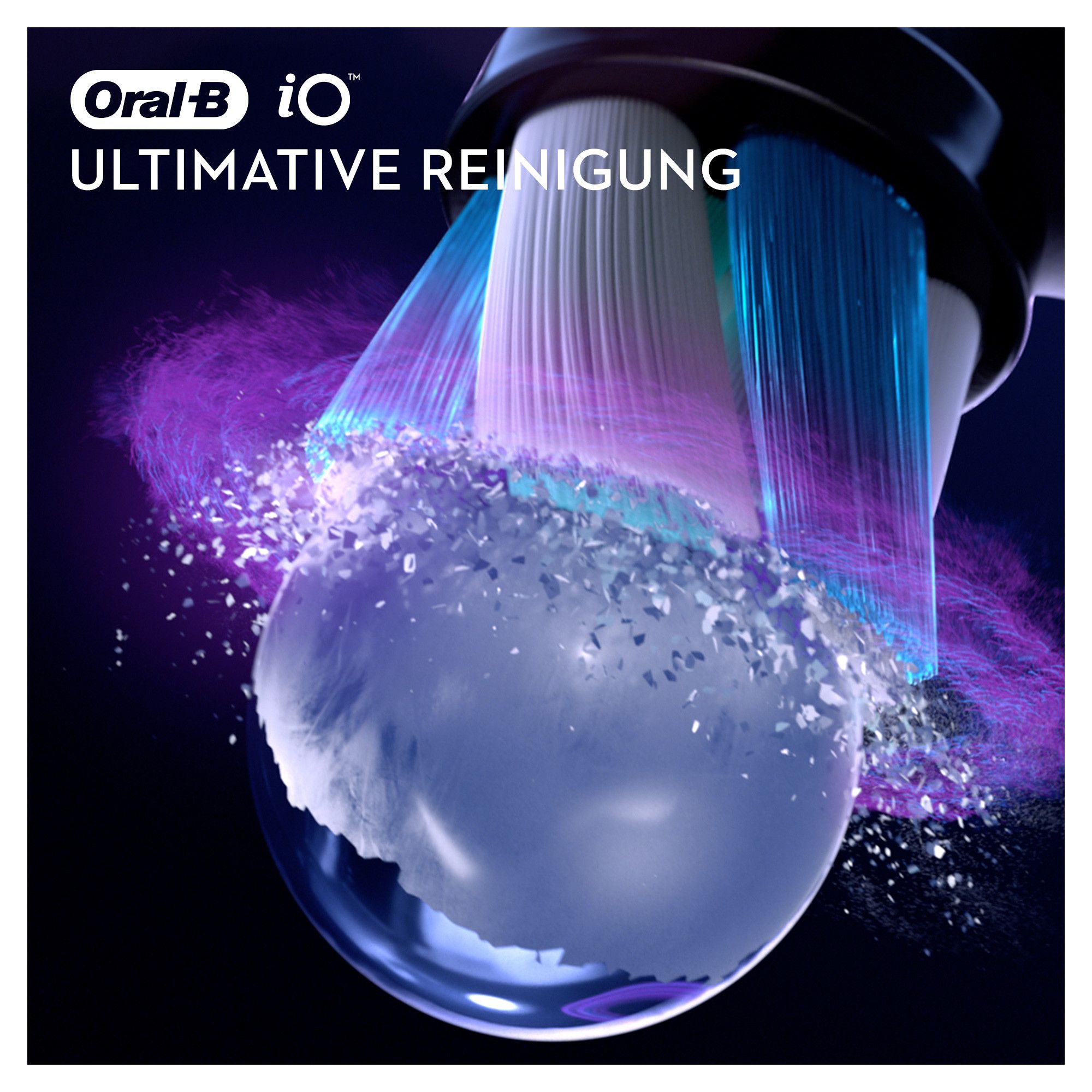 Oral-B - Aufsteckbürsten "iO Ultimative Reinigung BLACK"