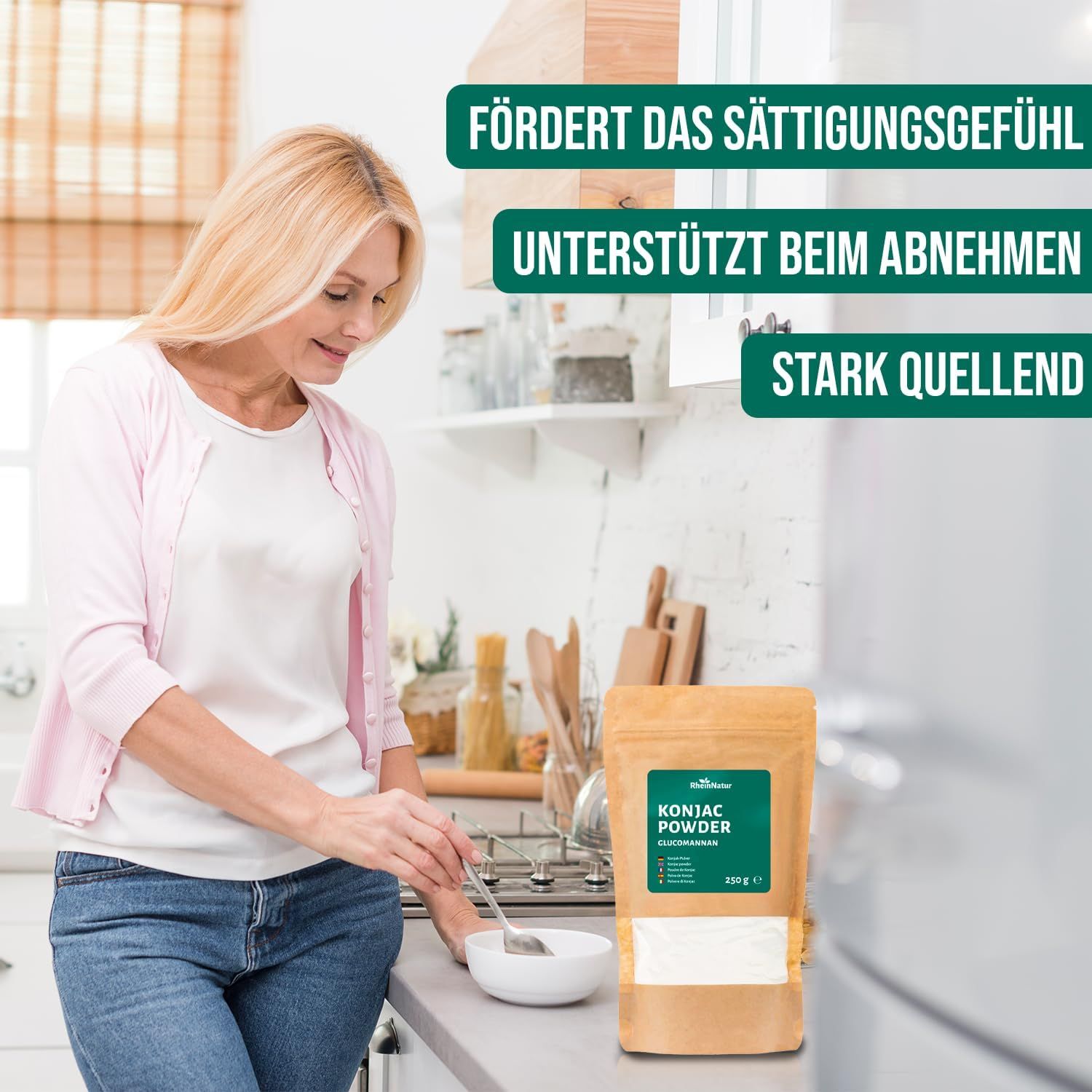 RheinNatur Konjak Pulver Glucomannan