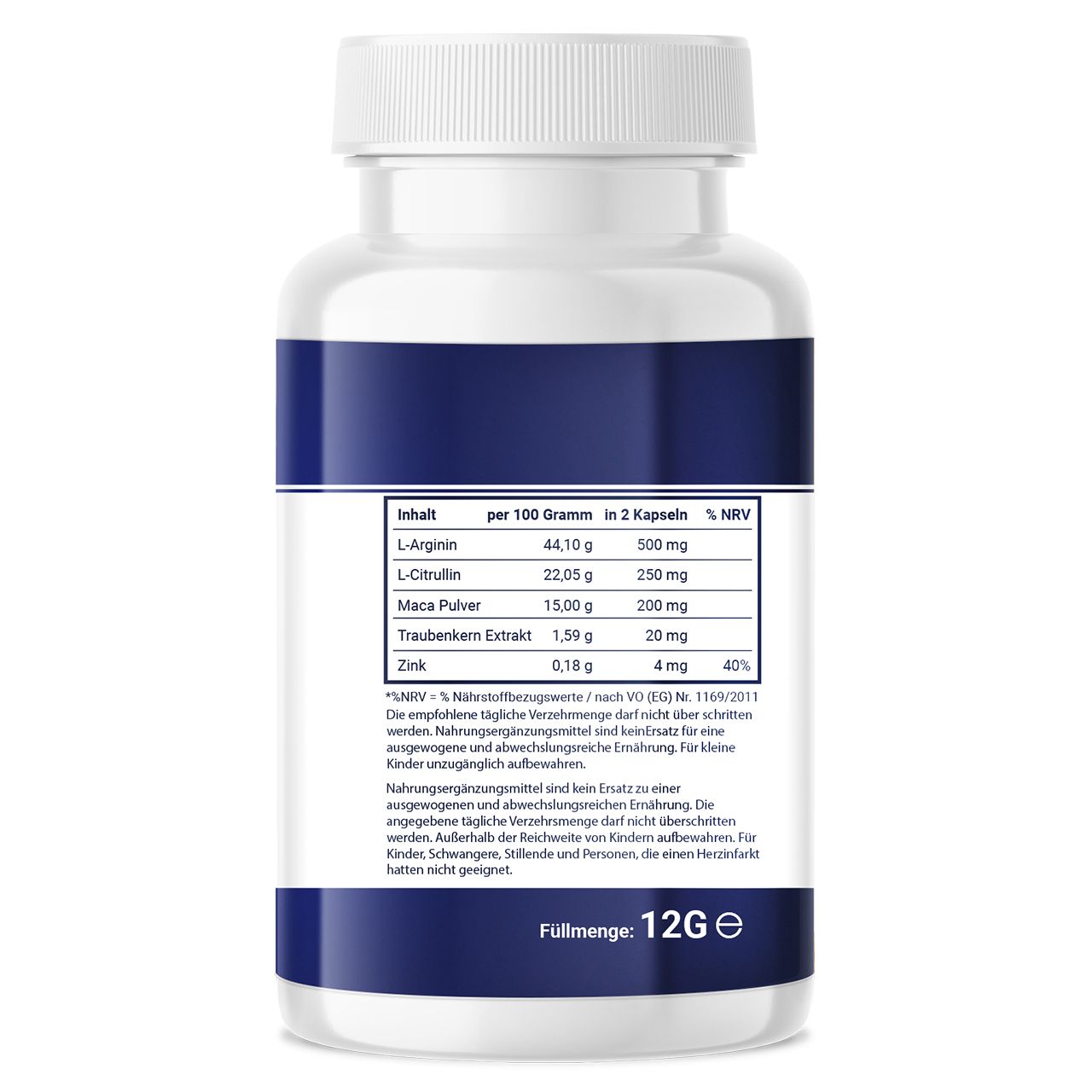 Saint Nutrition® | Potenzia 500 mg Tabletten