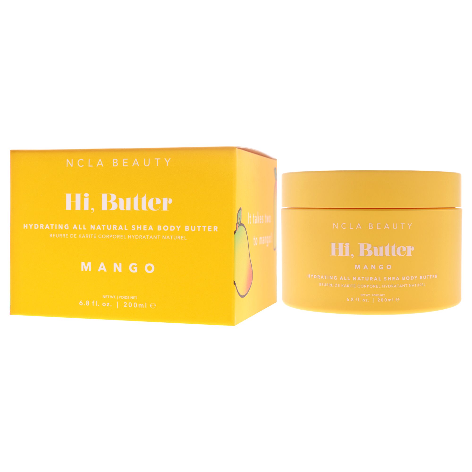 Hi Butter natürlicher Körperbutter - Mango Vanillaa von NCLA