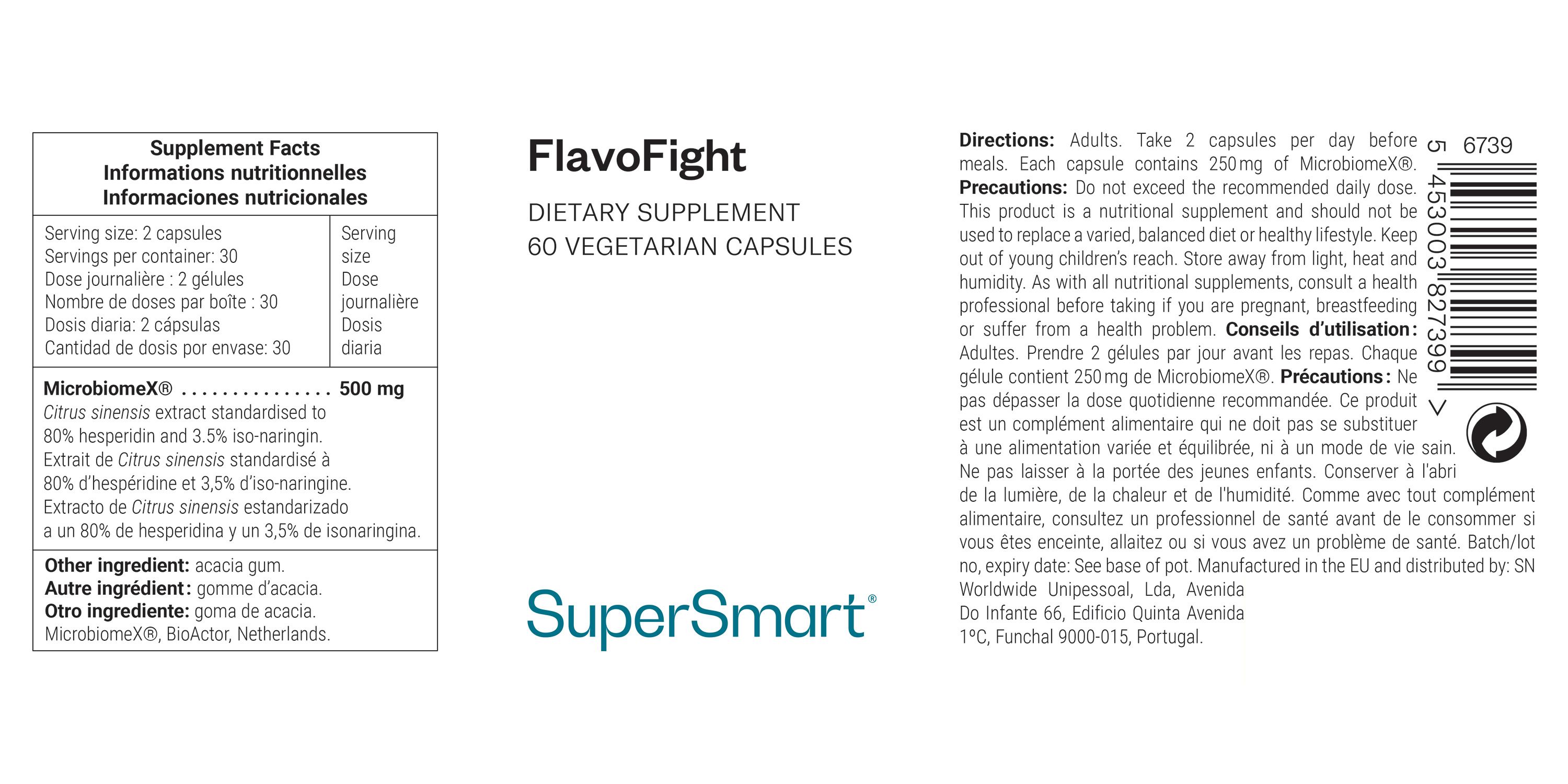 SuperSmart - FlavoFight 60 St