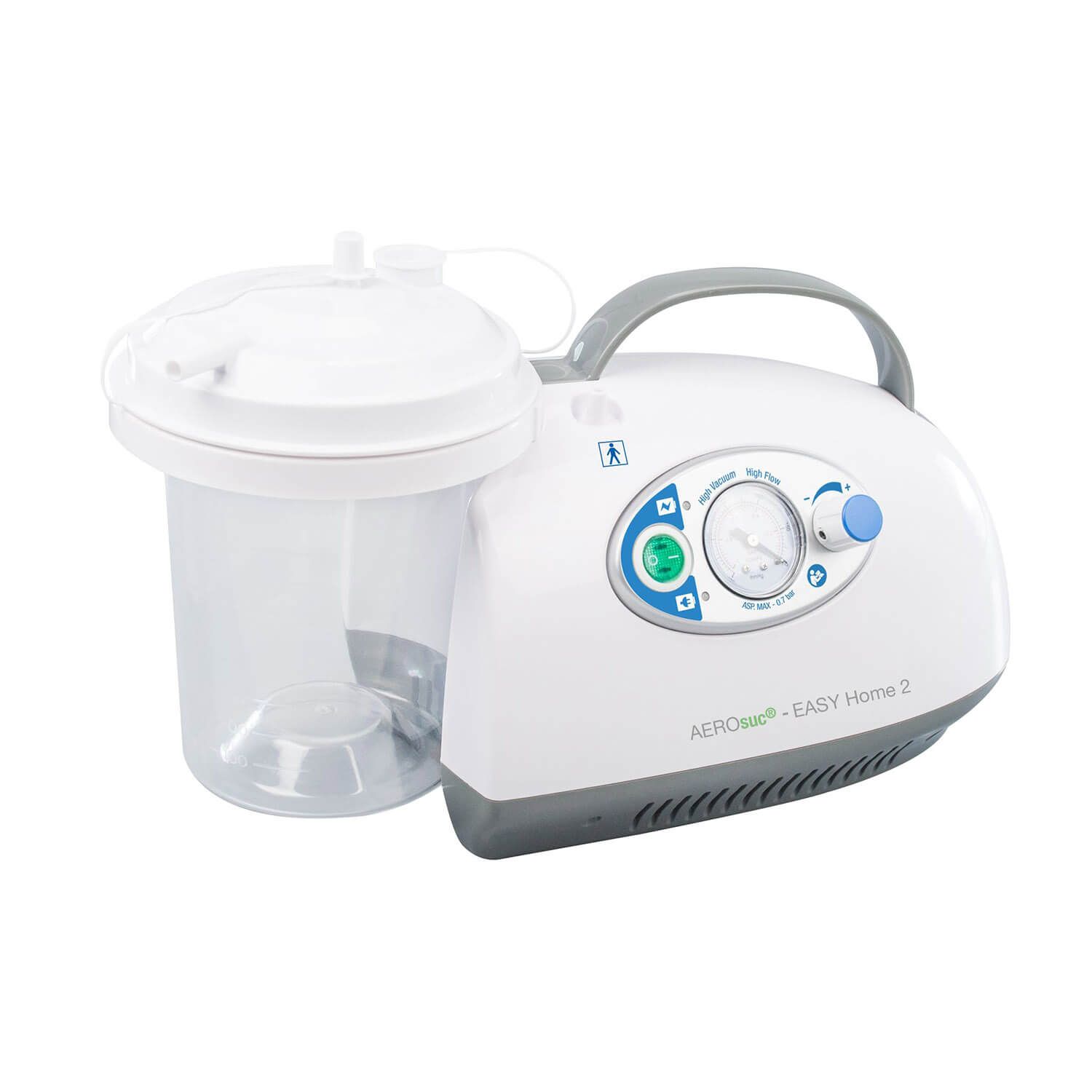 HUM AEROsuc EASY Home 2 elektrische Absaugpumpe, Akkuversion