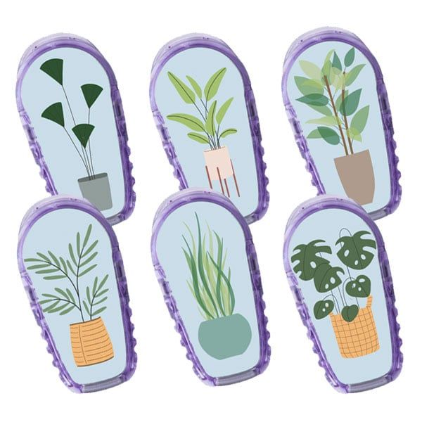 Diasticker® Dexcom G6 Stickerset 'Pflanzenliebe' 6 St