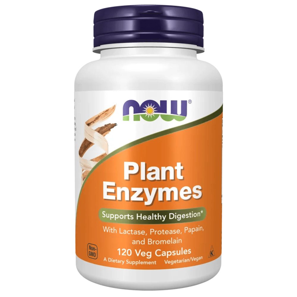 Now Foods Pflanzenenzyme 120 St Hartkapseln