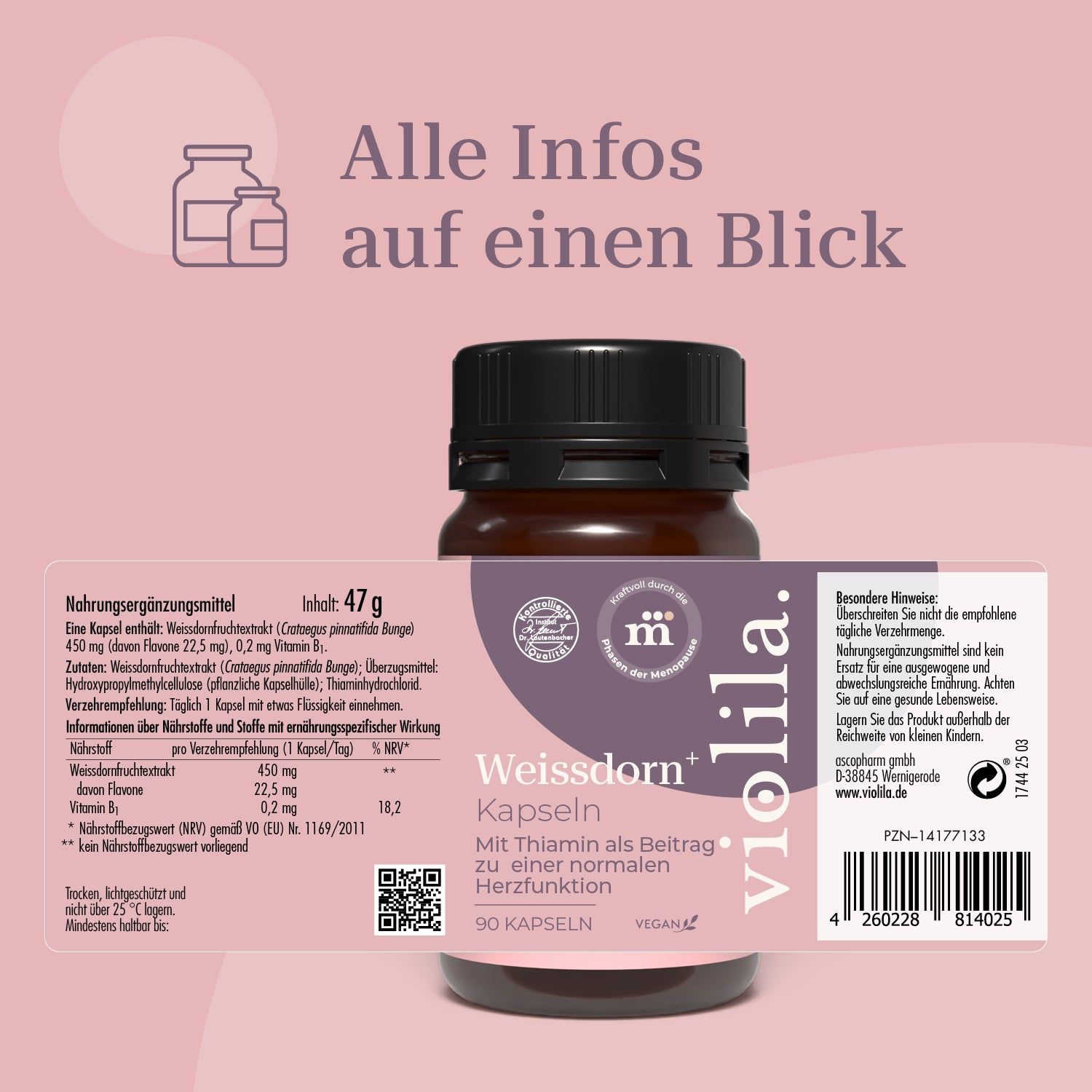 violila Weissdorn Plus Kapseln
