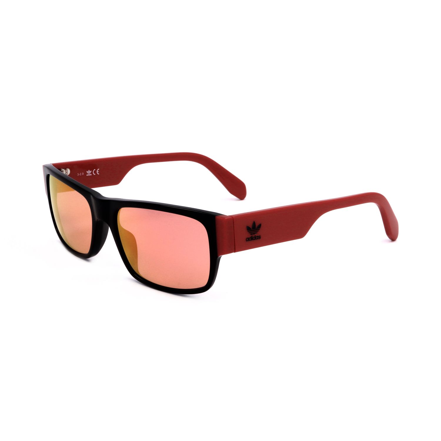 Adidas occhiali da sole uomo OR0007 black red