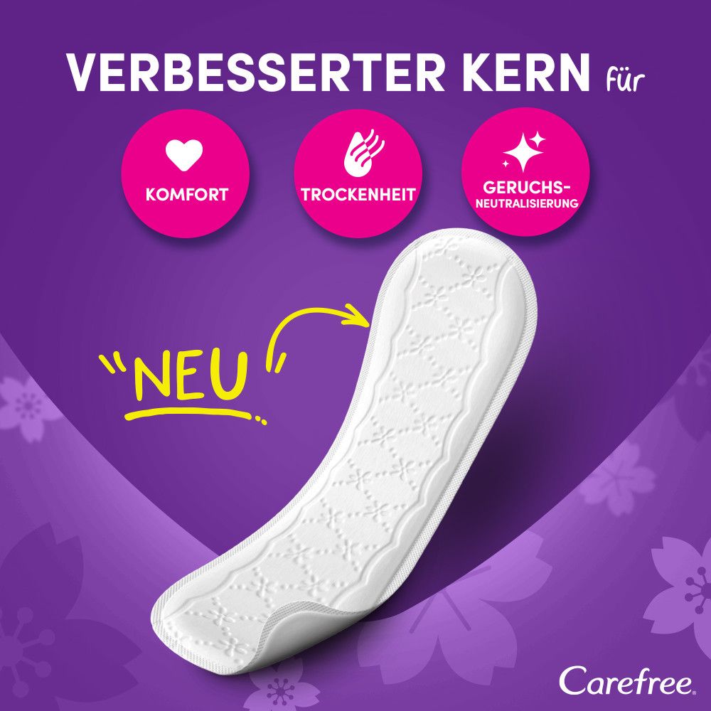 Carefree - Slipeinlagen "Plus Long" Frischeduft