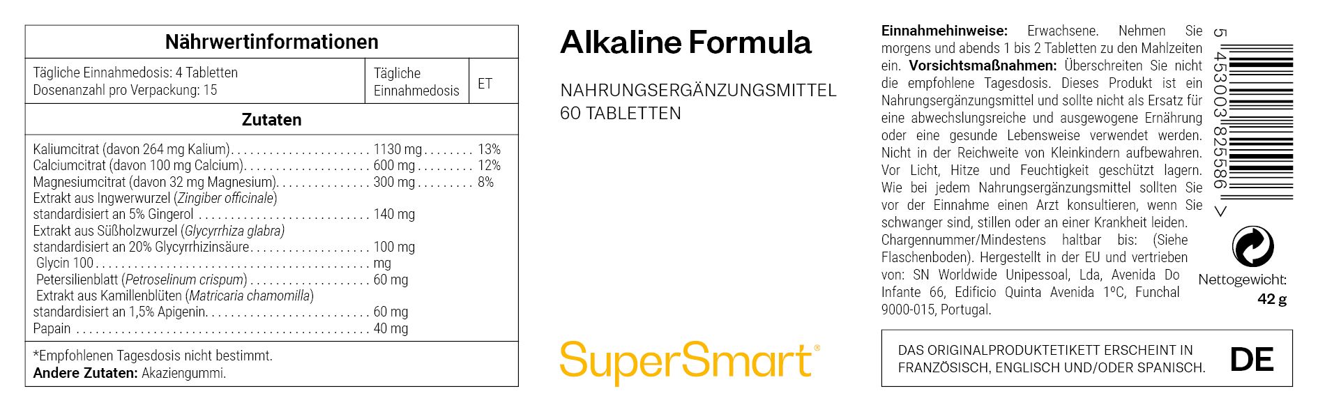 Basische Formel - SuperSmart