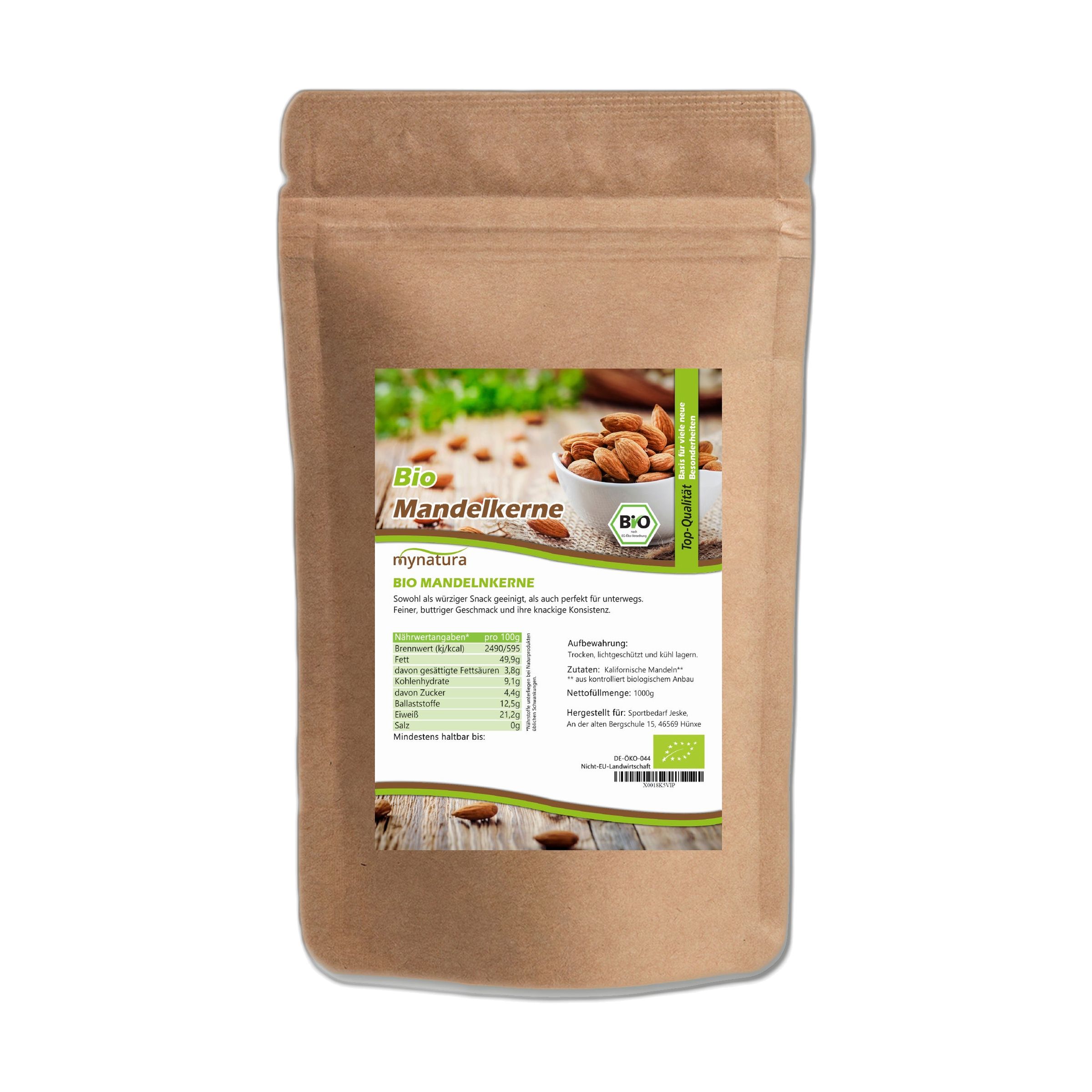 Mynatura Bio Mandelkerne unbehandelt 2000 g