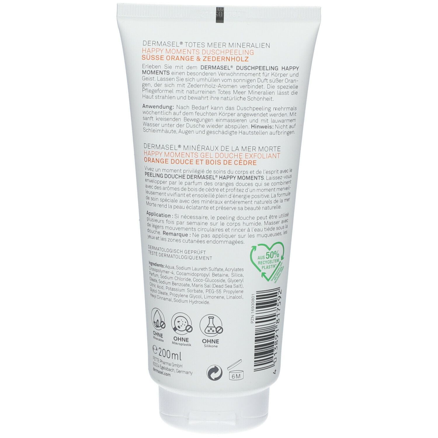 DERMASEL® happy moments DUSCHPEELING