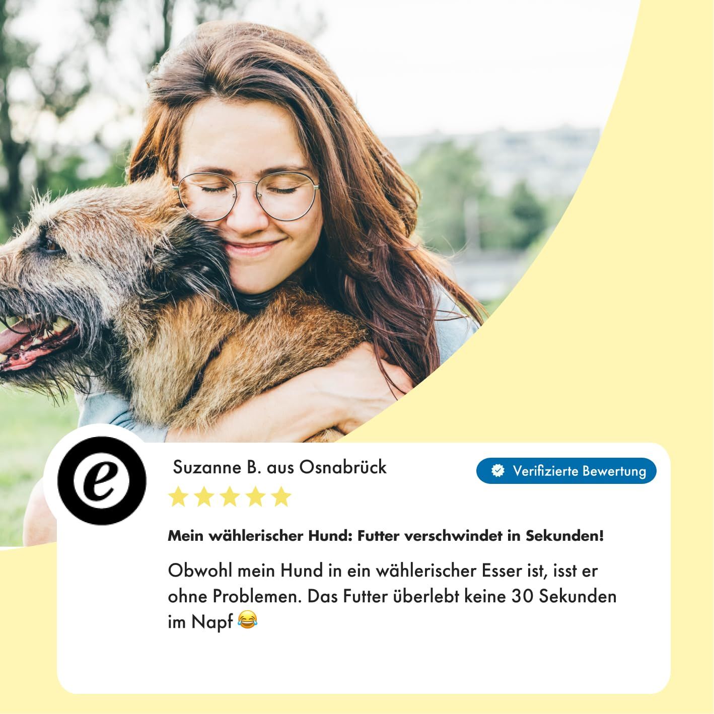 Dose Irish Pure Hundefutter "Irisches Huhn" mit Hundesilhouette und Siegeln. Hergestellt in Irland.