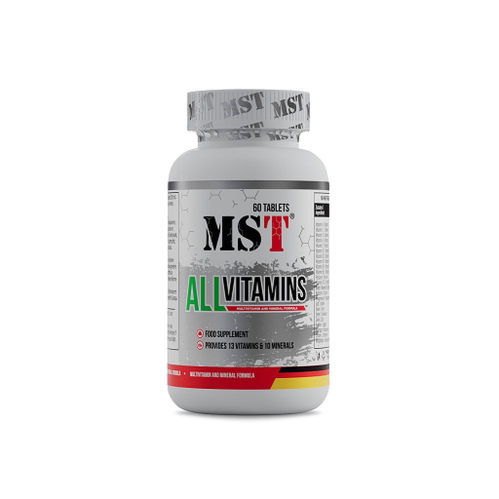 MST All Vitamins Pillen 60 St Tabletten