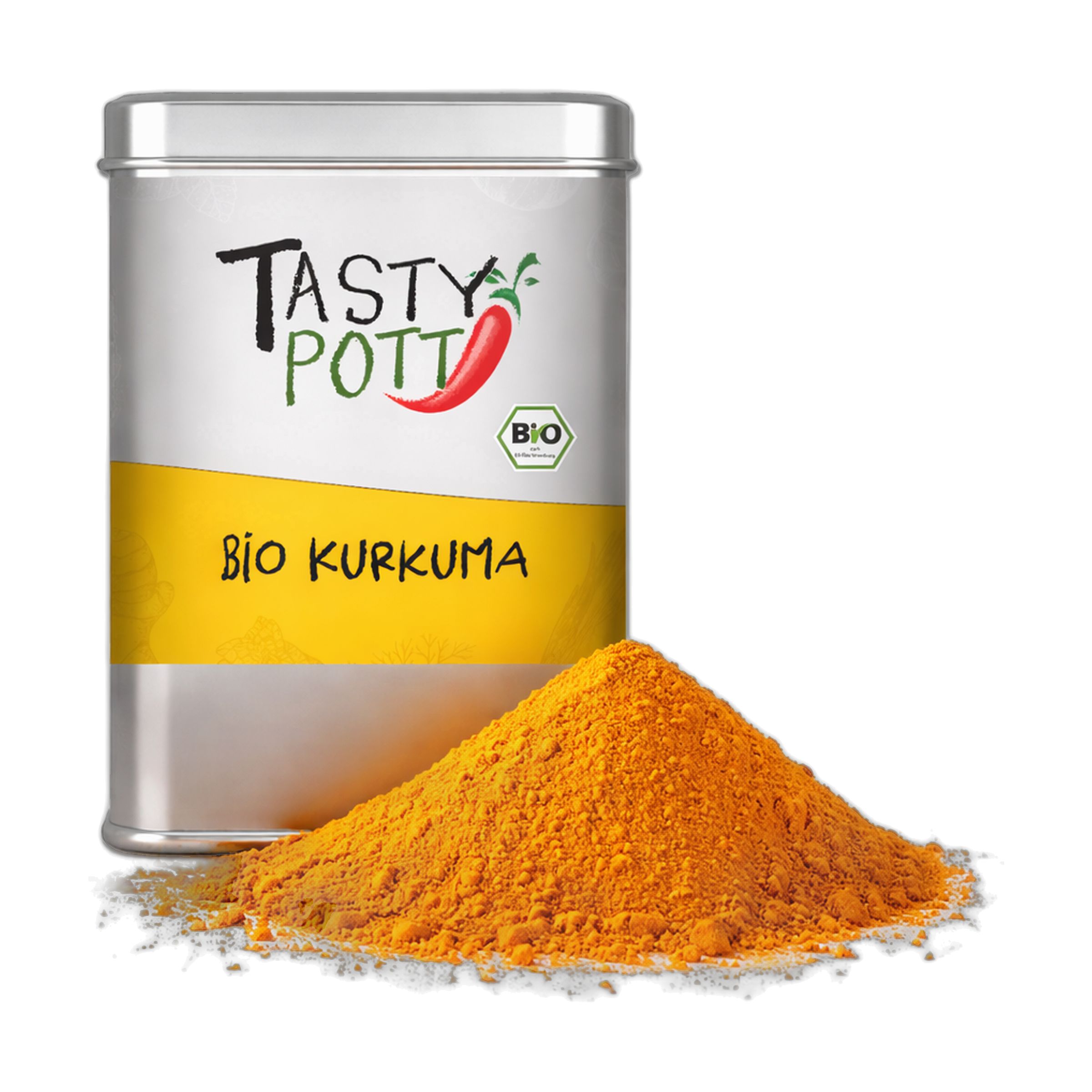 Tasty Pott Bio Kurkuma gemahlen 100 g Pulver