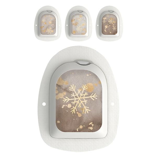 Diasticker® Omnipod Stickerset "Glory Christmas"