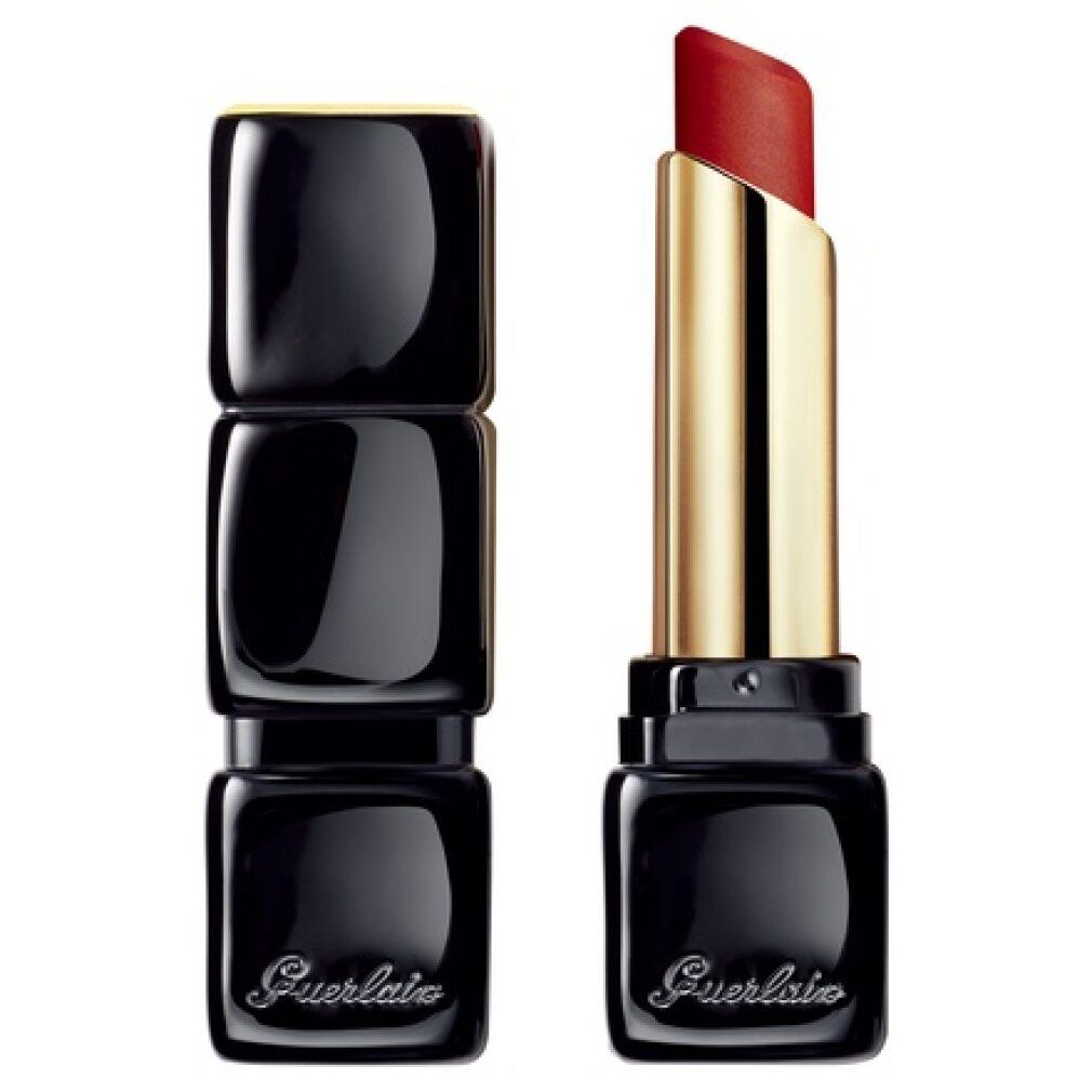 Guerlain KissKiss Tender Matte Lipstick 770 desire red