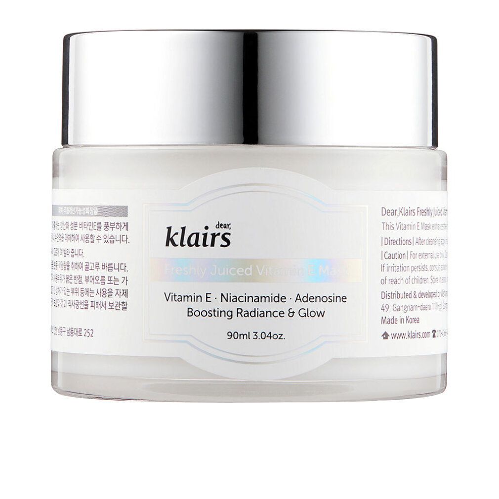 dear Klairs Freshly Juiced Vitamin E Mask