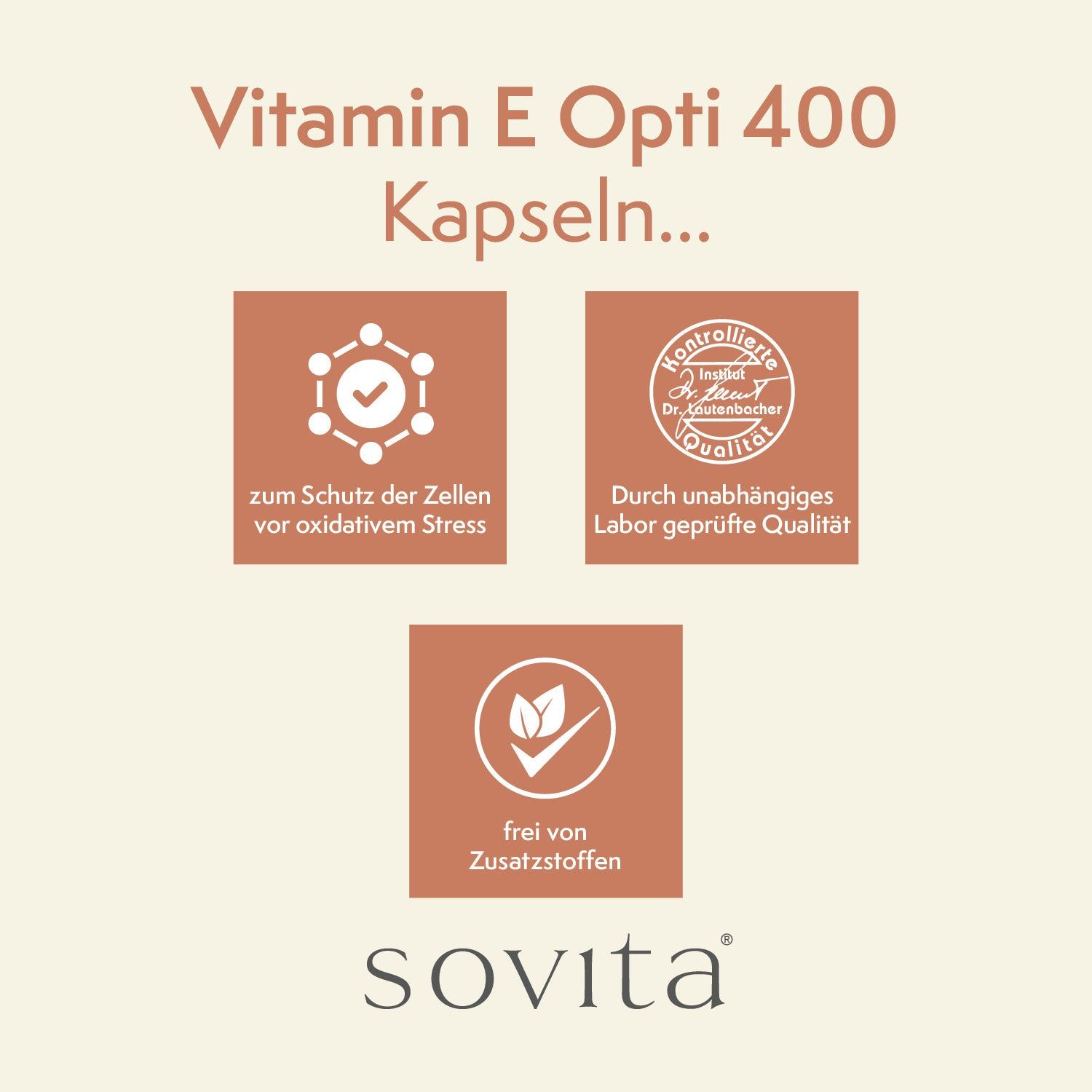sovita Vitamin E Opti 400 Kapseln