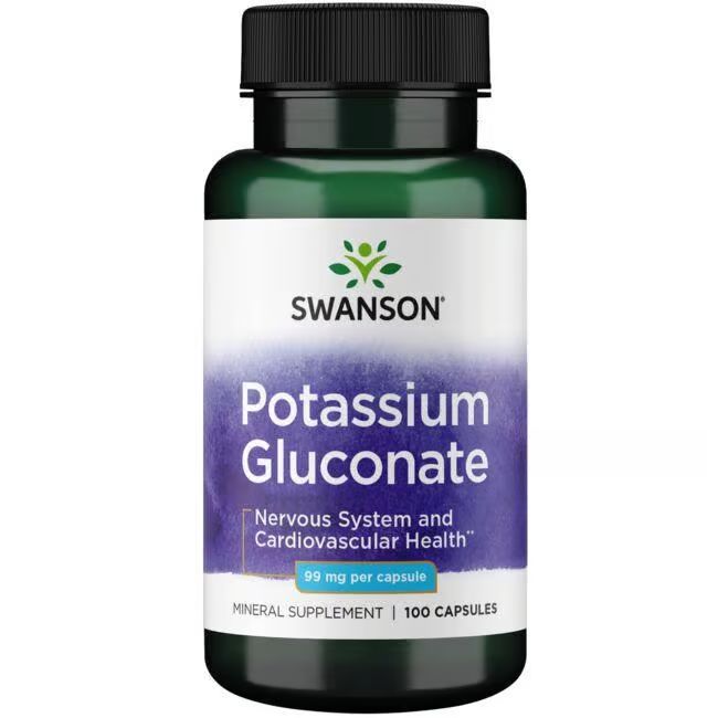 Swanson Kaliumgluconat 99 mg 100 Pc