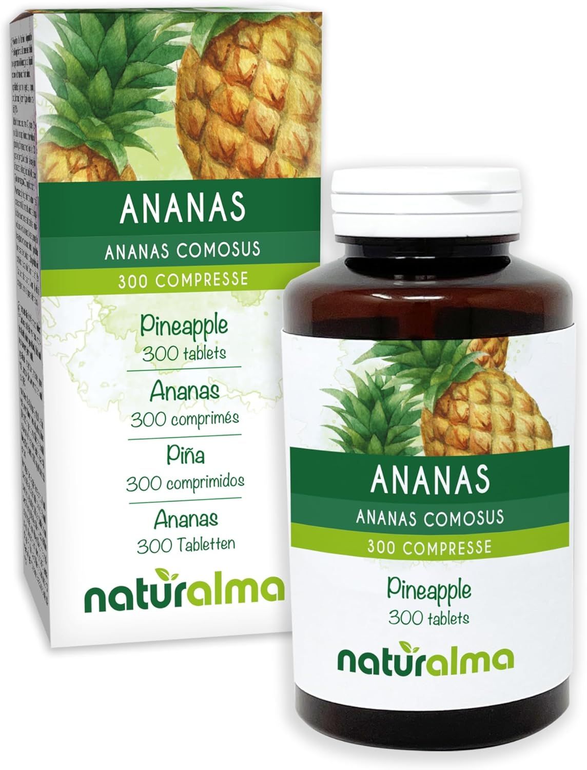 Naturalma Ananas comosus Tabletten 300 St