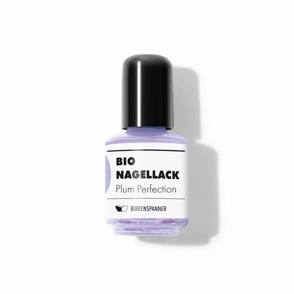 Birkenspanner Bio Nagellack Plum Perfection 7,5ml