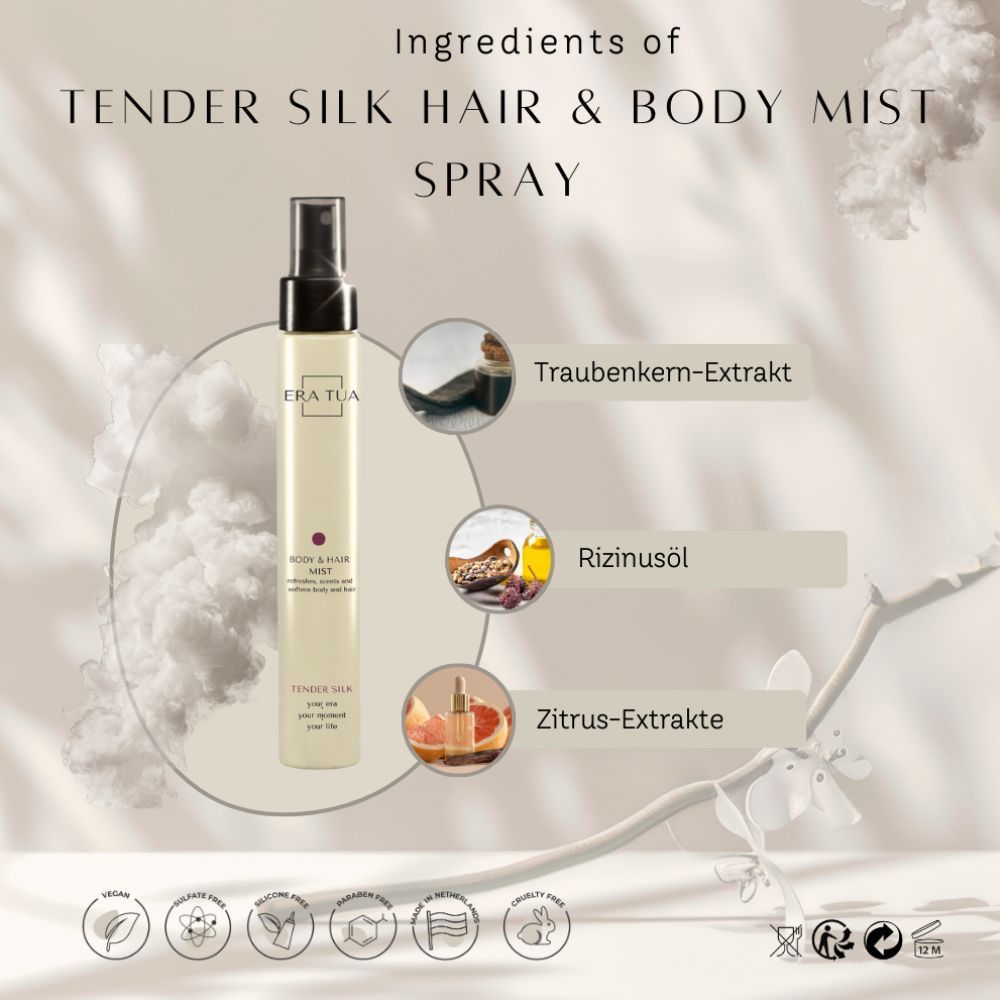 "Era Tua" Tender Silk Body & Hair Mist Spray