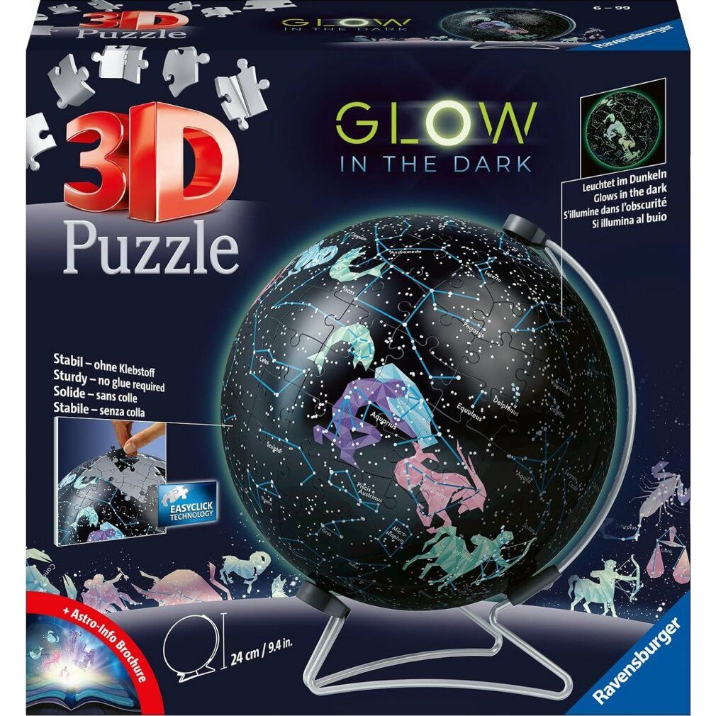 3D-Puzzle Glow In The Dark Sternenglobus