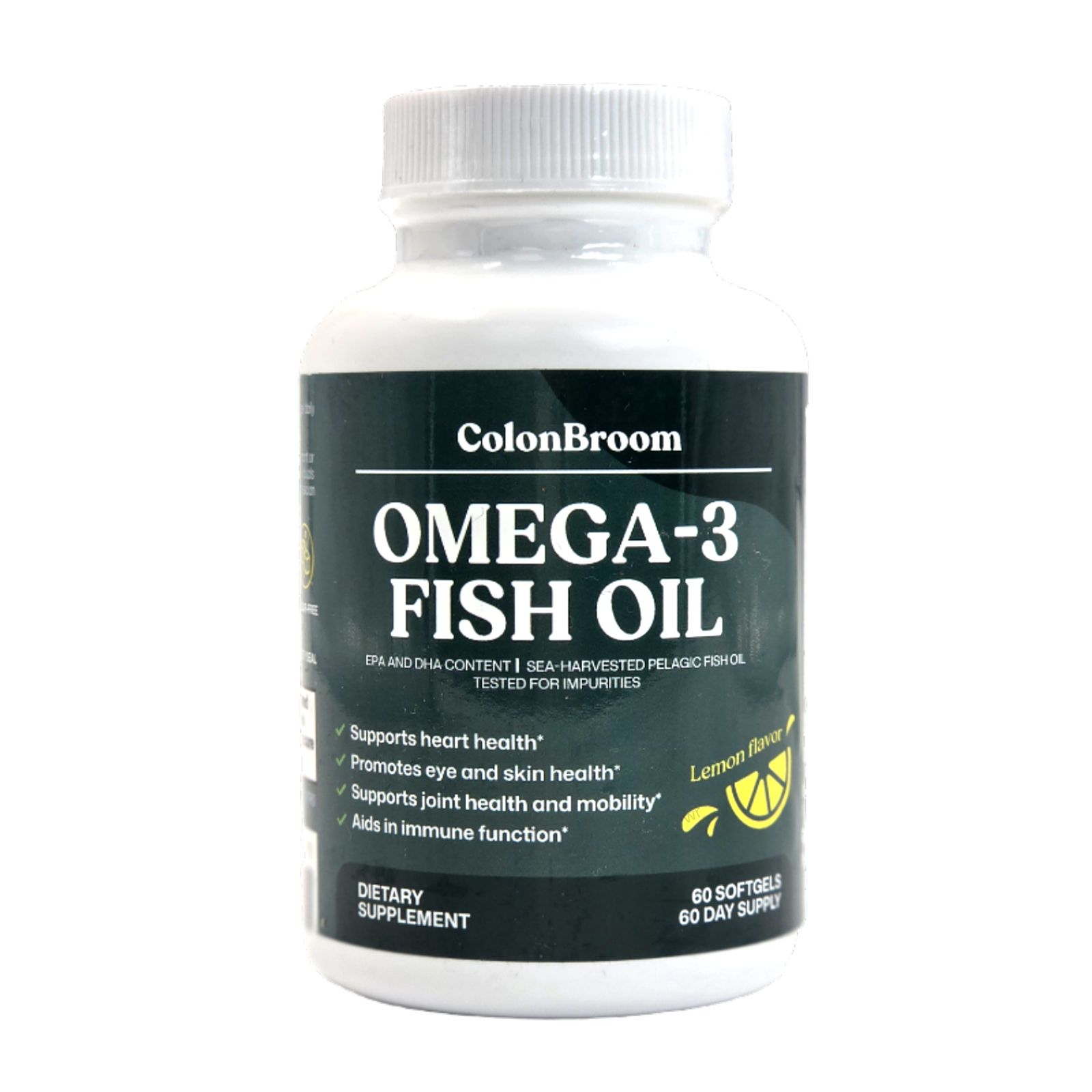 ColonBroom Omega-3 Fischöl 60 St Kapseln