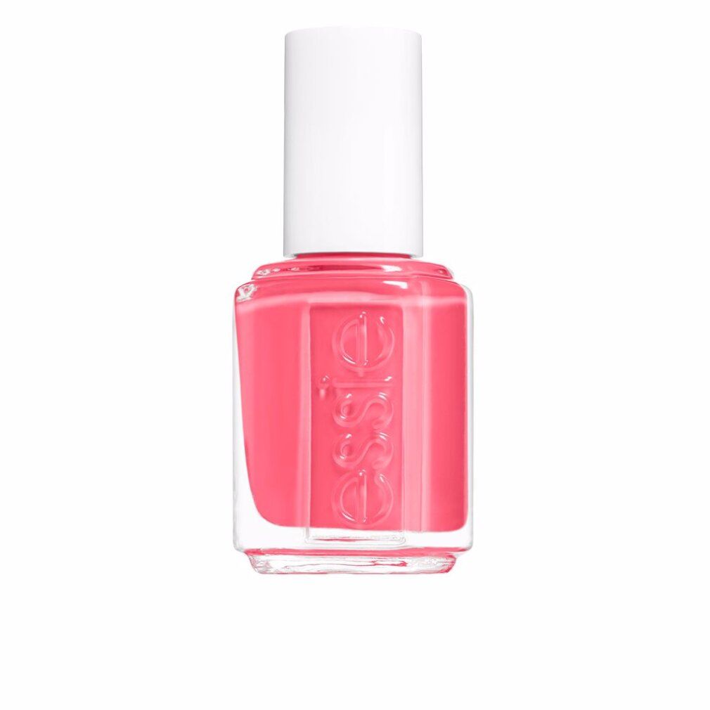 Essie Nagellackflasche in der Farbe Cute As A Button, ein leuchtendes Korallenrosa.