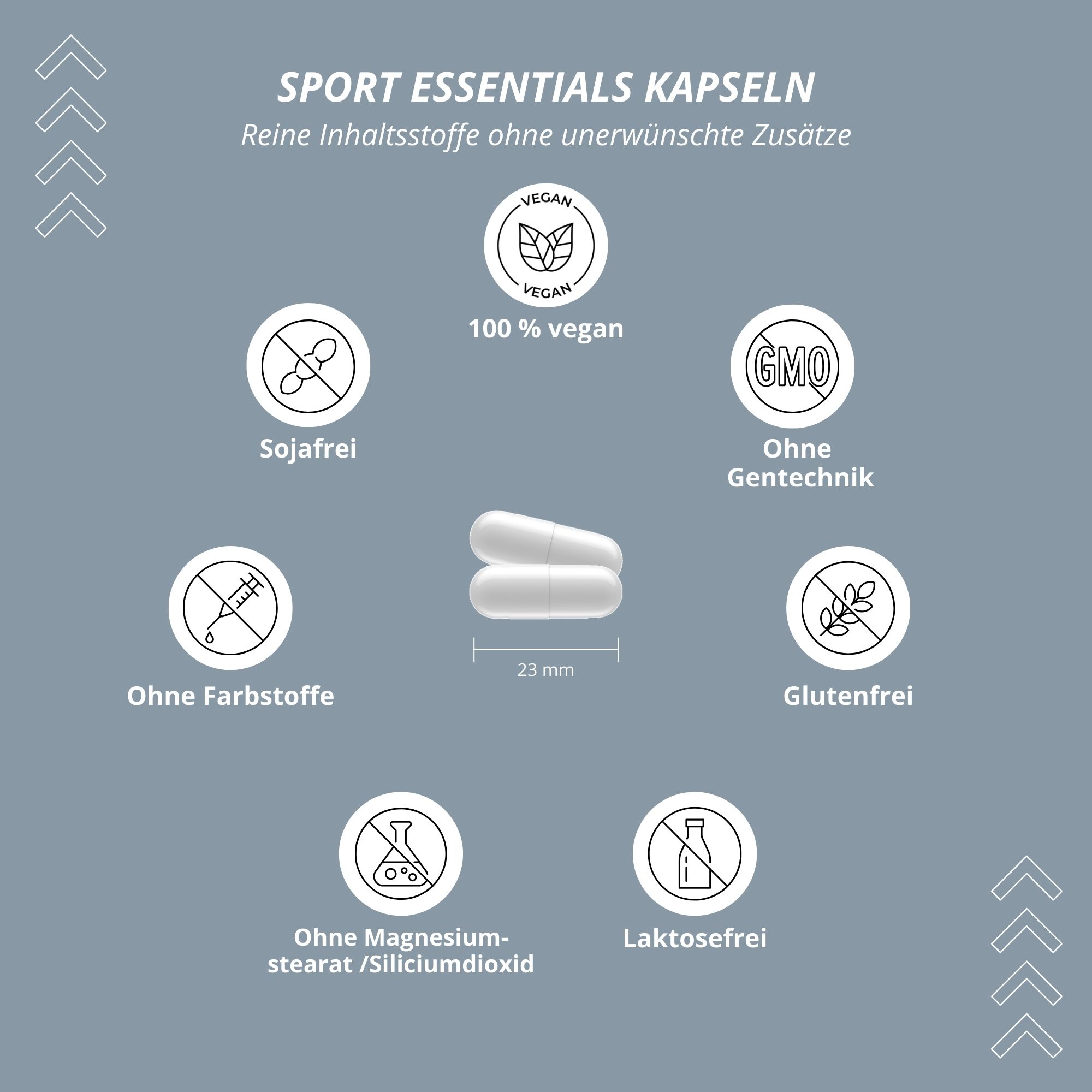 Nutri+ Sport Essentials Sportler Vitamine 240 St Kapseln