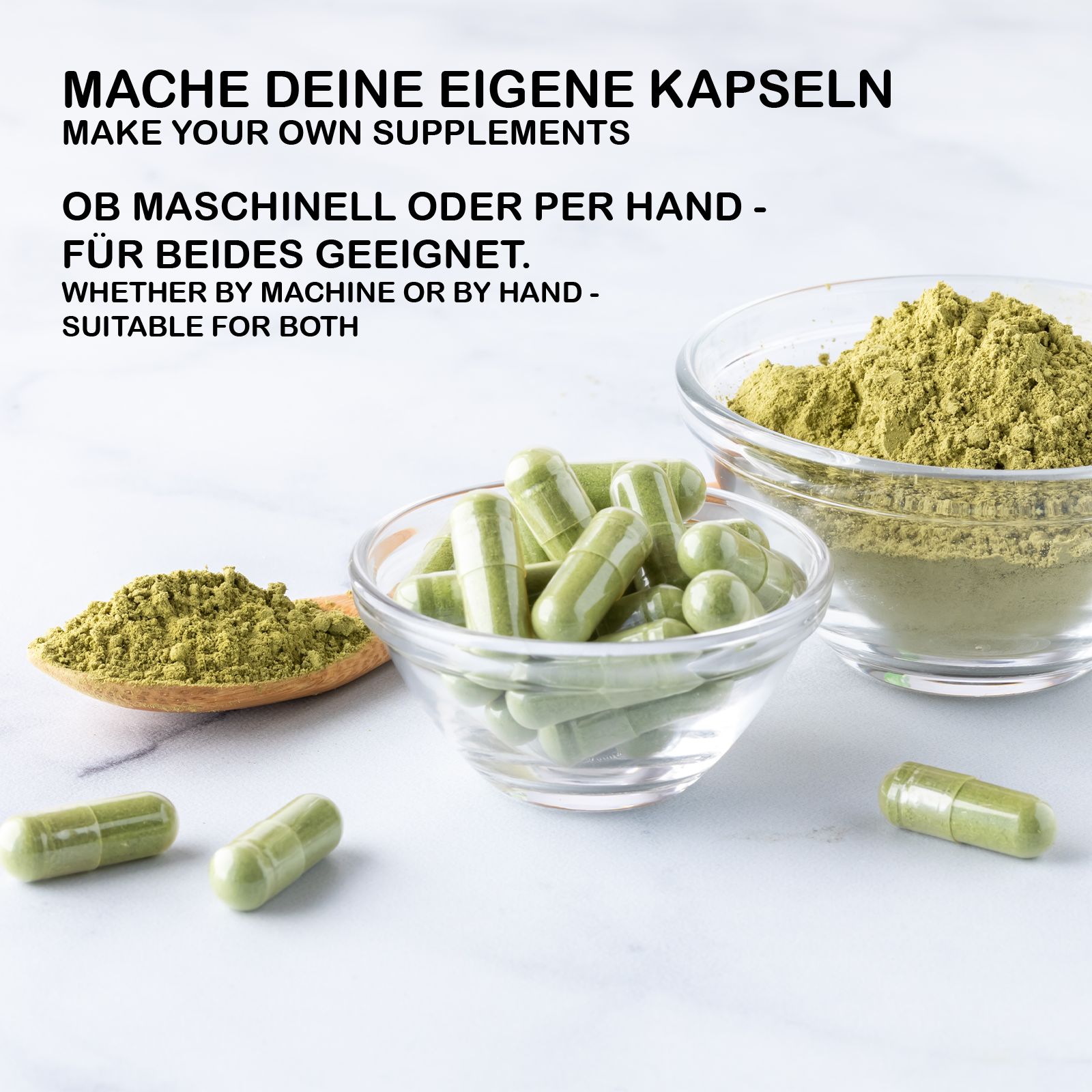 SHROOMY Leerkapseln Größe 000 verbunden