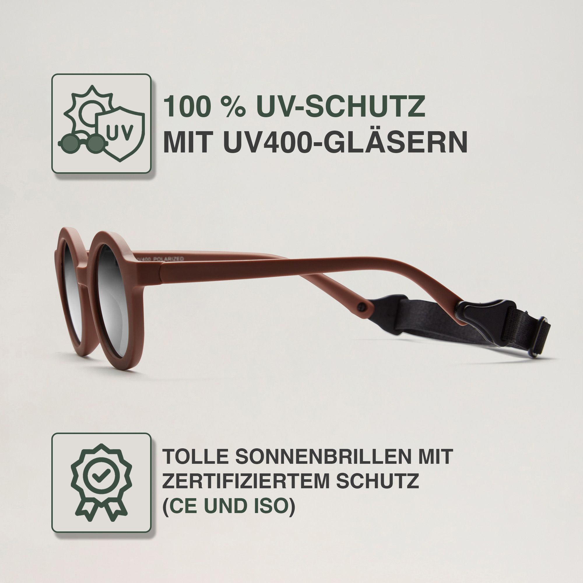 BabyMocs Biegsame Kinder Sonnenbrille