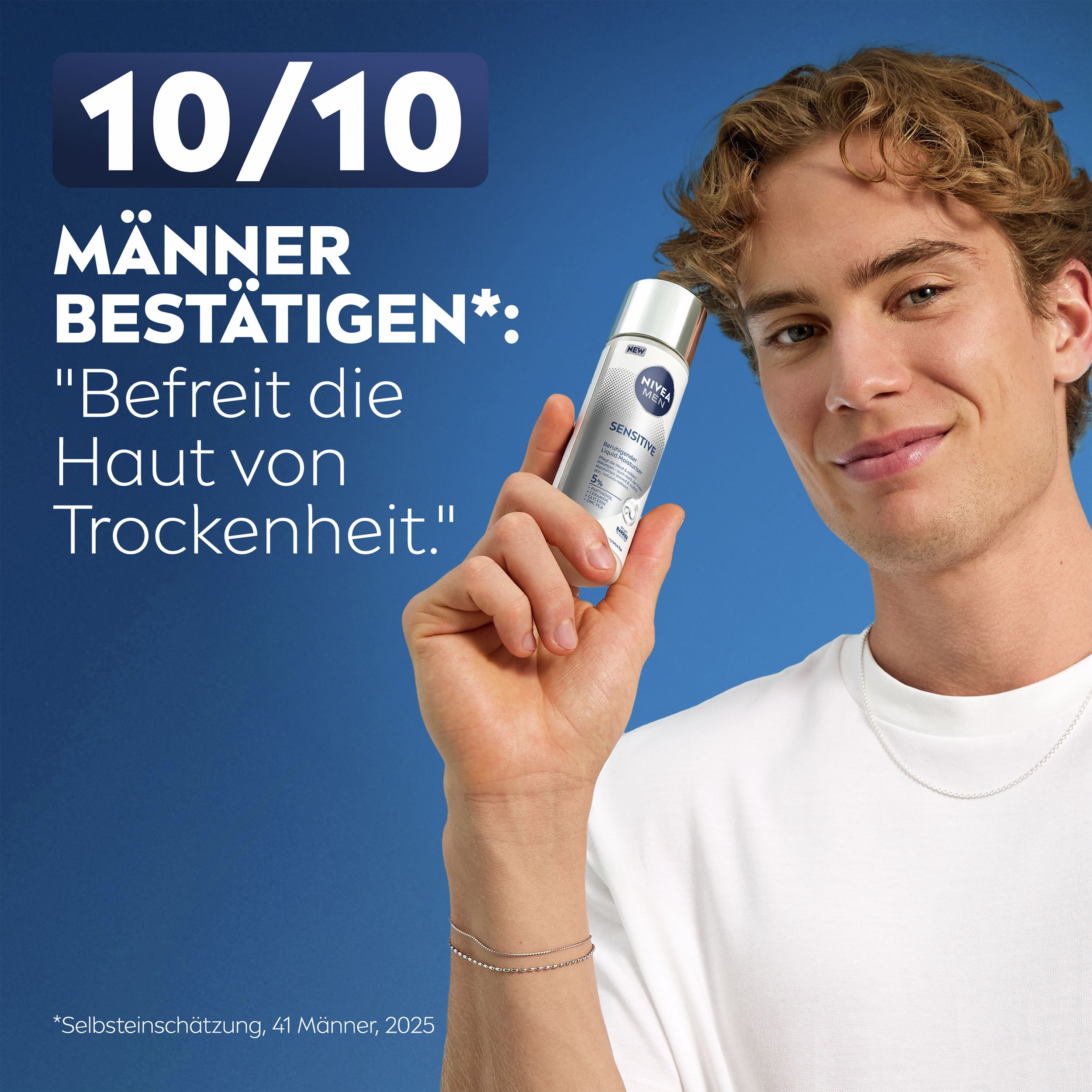 NIVEA MEN Sensitive Beruhigender Liquid Moisturiser