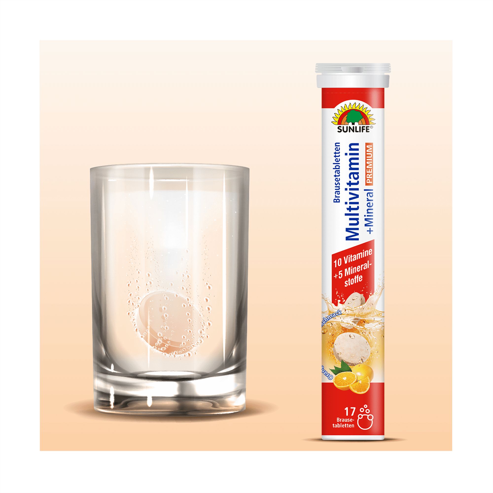 SUNLIFE® Multivitamin und Mineral Brausetabletten