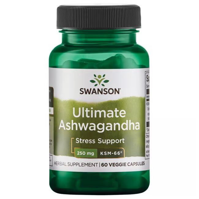 Swanson Ultimate Ashwagandha - Ksm-66 250 mg 60 Pc