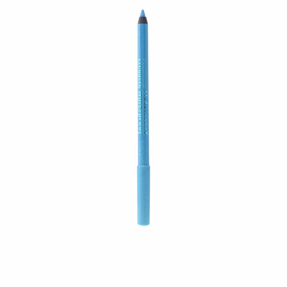 Blauer Bourjois Contour Clubbing Waterproof Eye Pencil. Aufschrift auf dem Stift.