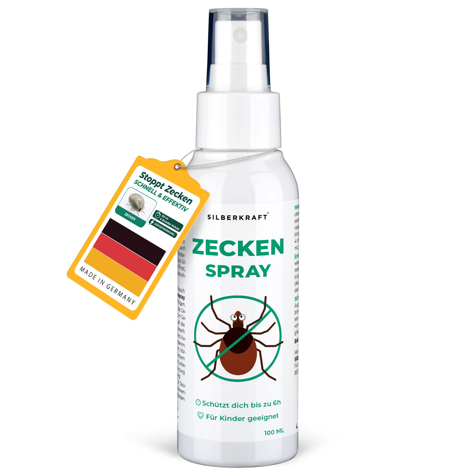 SILBERKRAFT Zeckenspray