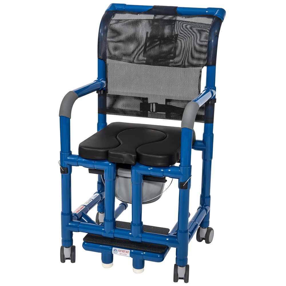 CareLine PCS Dusch- und Toilettenrollstuhl Komplett FARBIG