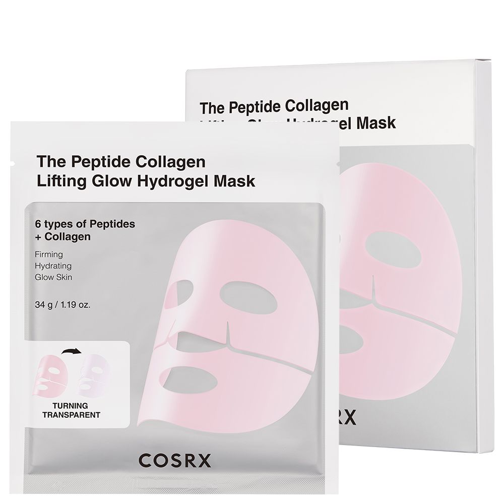 Cosrx Donna Maschera Viso, Peptide Collagen Glow Hydrogel Mask (102 Ml) - Immagine 3