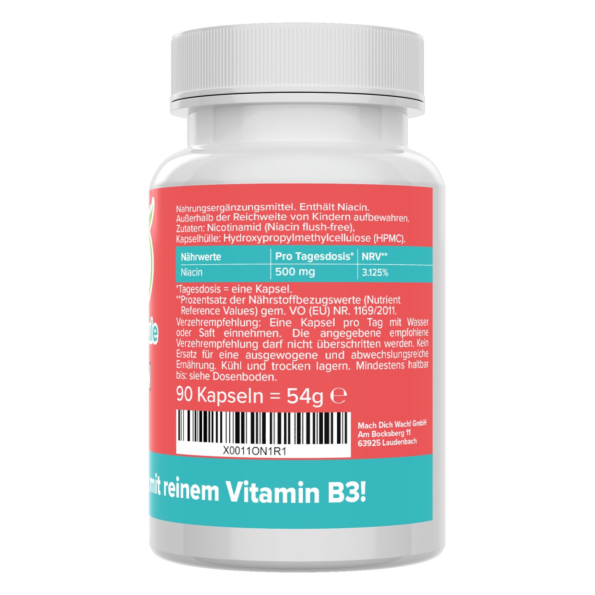 Niacin Kapseln - Vitamineule® 90 St