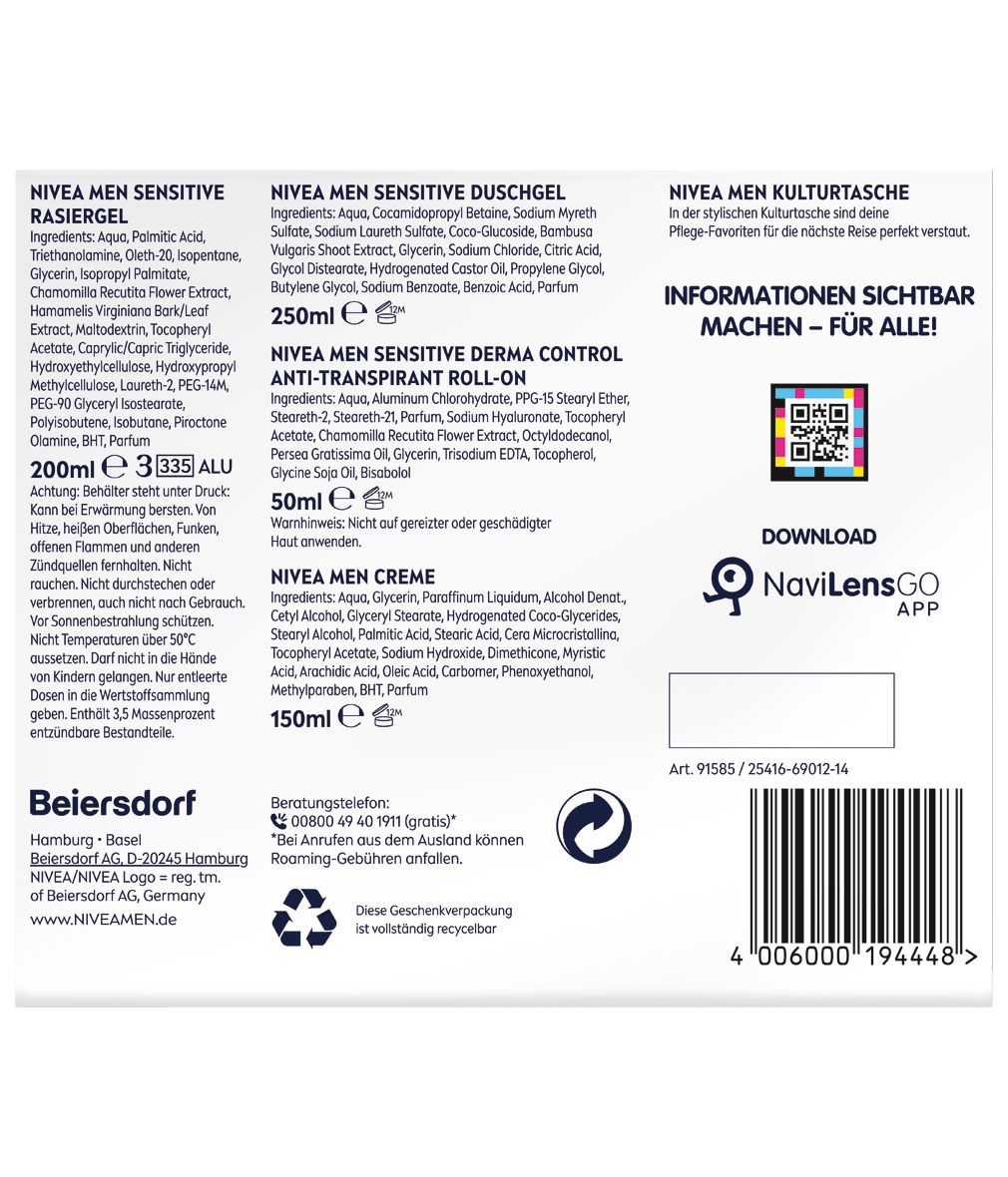 NIVEA Travel Buddy 2025 Geschenkset