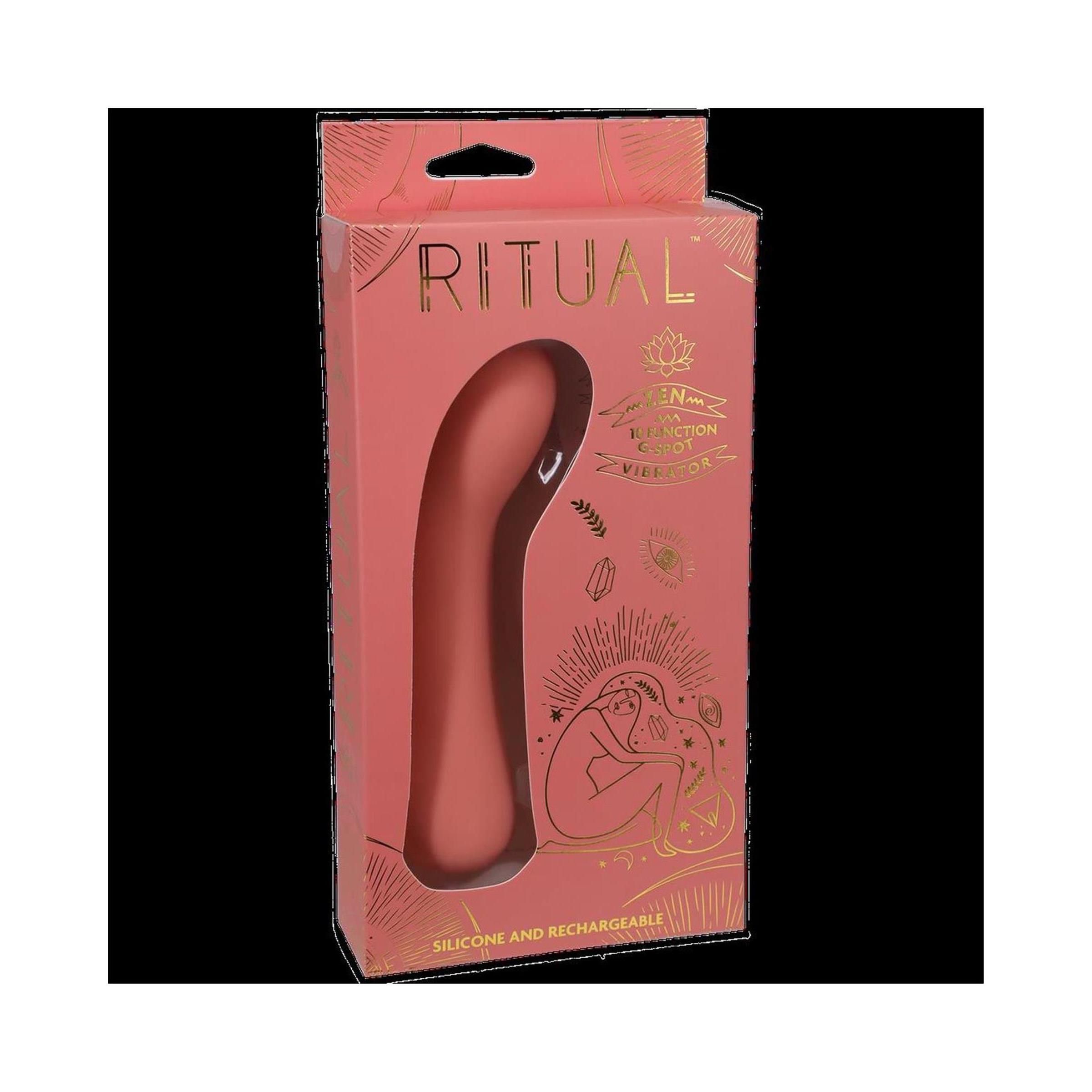 Doc Johnson - Zen - Rechargeable Silicone G-Spot Vibe -